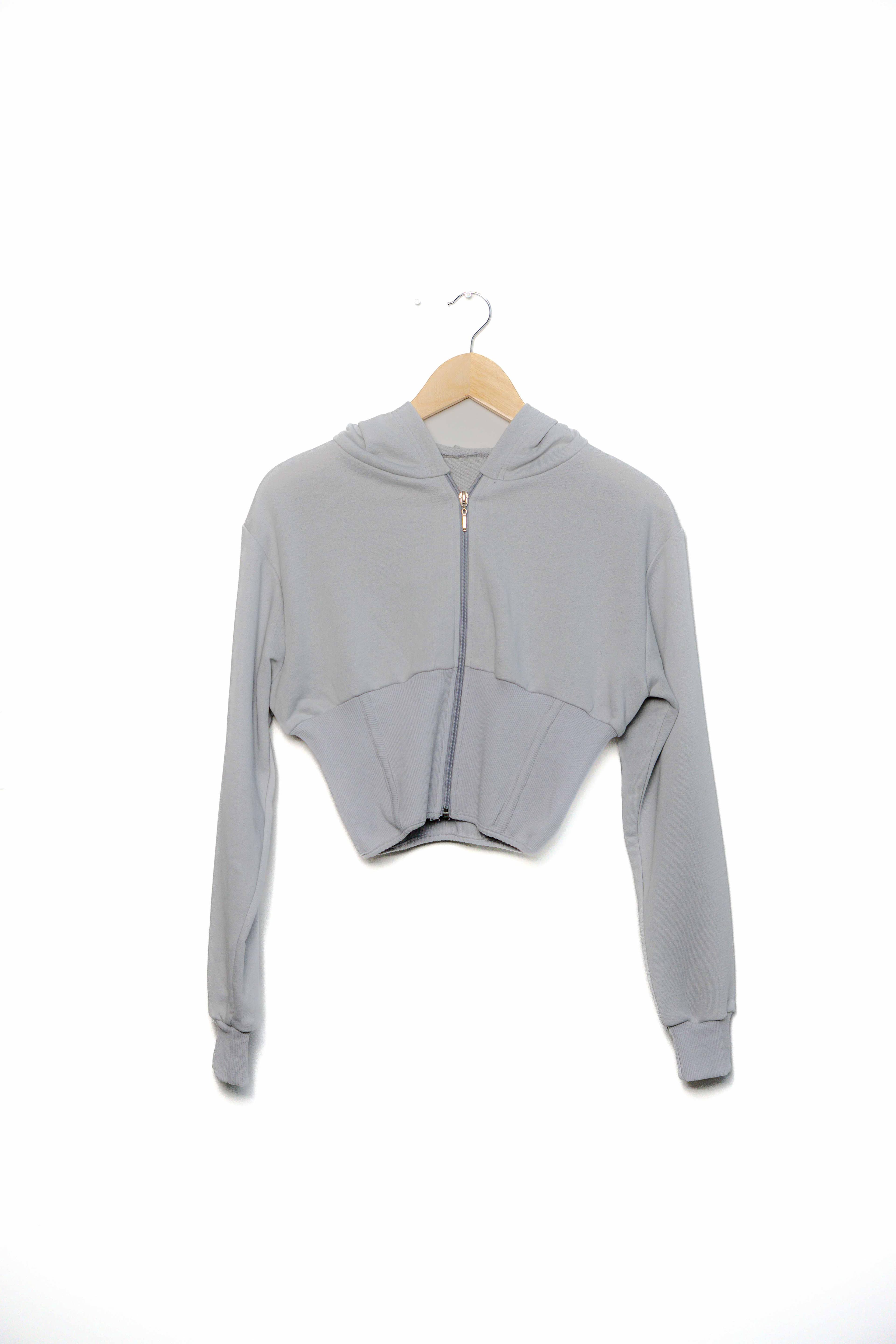 3 ip şardonsuz kapüşonlu kalın ribanalı sweatshirt