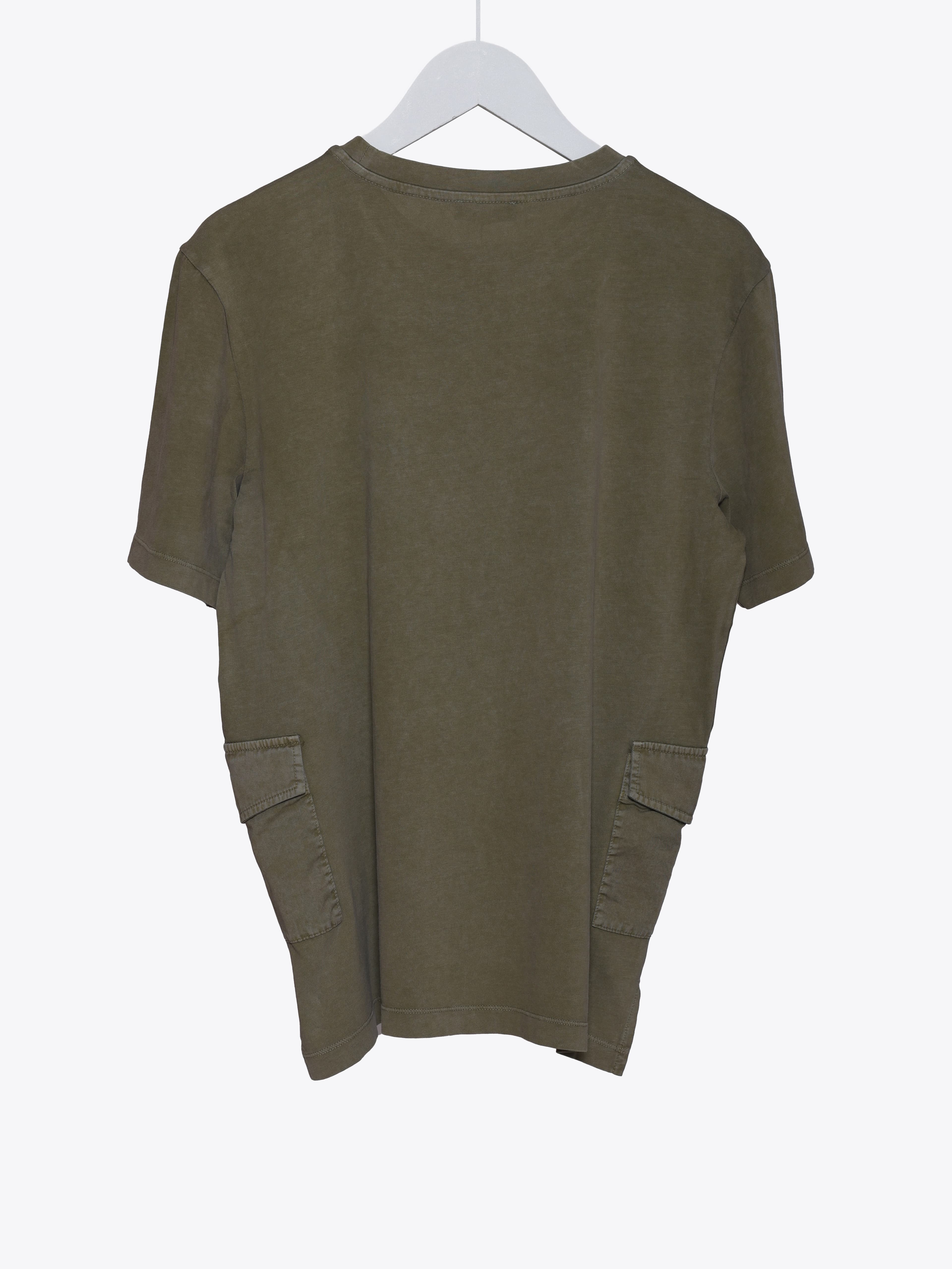 GARMENT DYE WOVEN POCKET DETAIL T-SHIRT 2