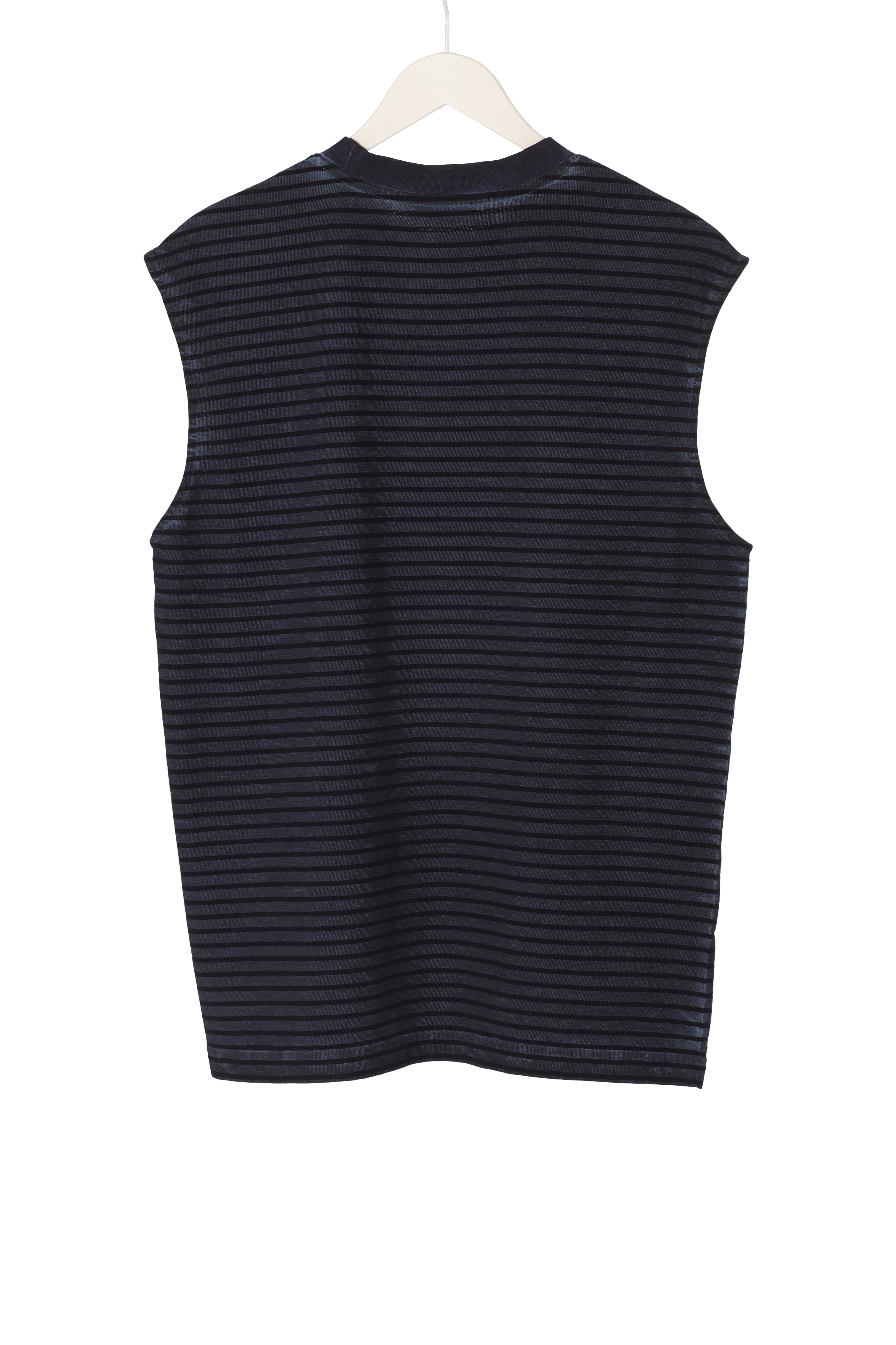 GARMENT DYE STRIPED TANK TOP 2
