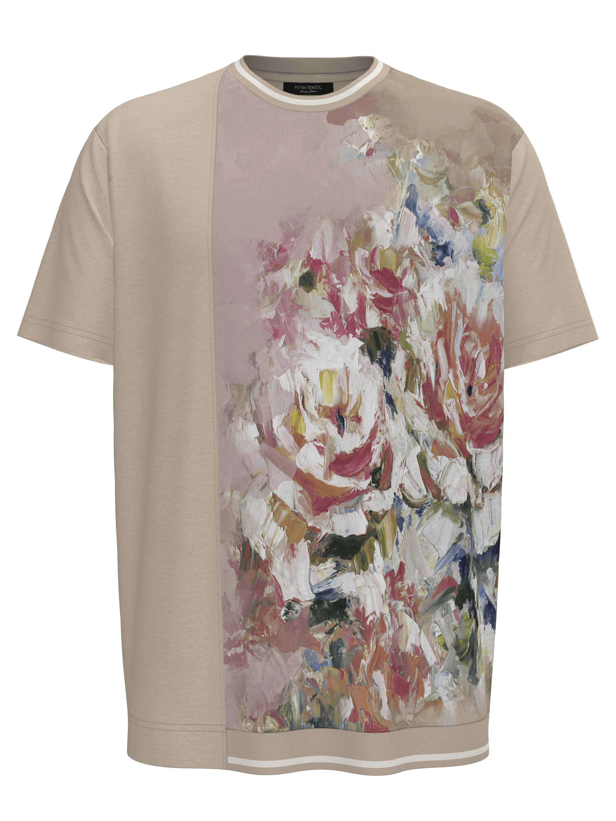 PANEL PRINTED T-SHIRT 3