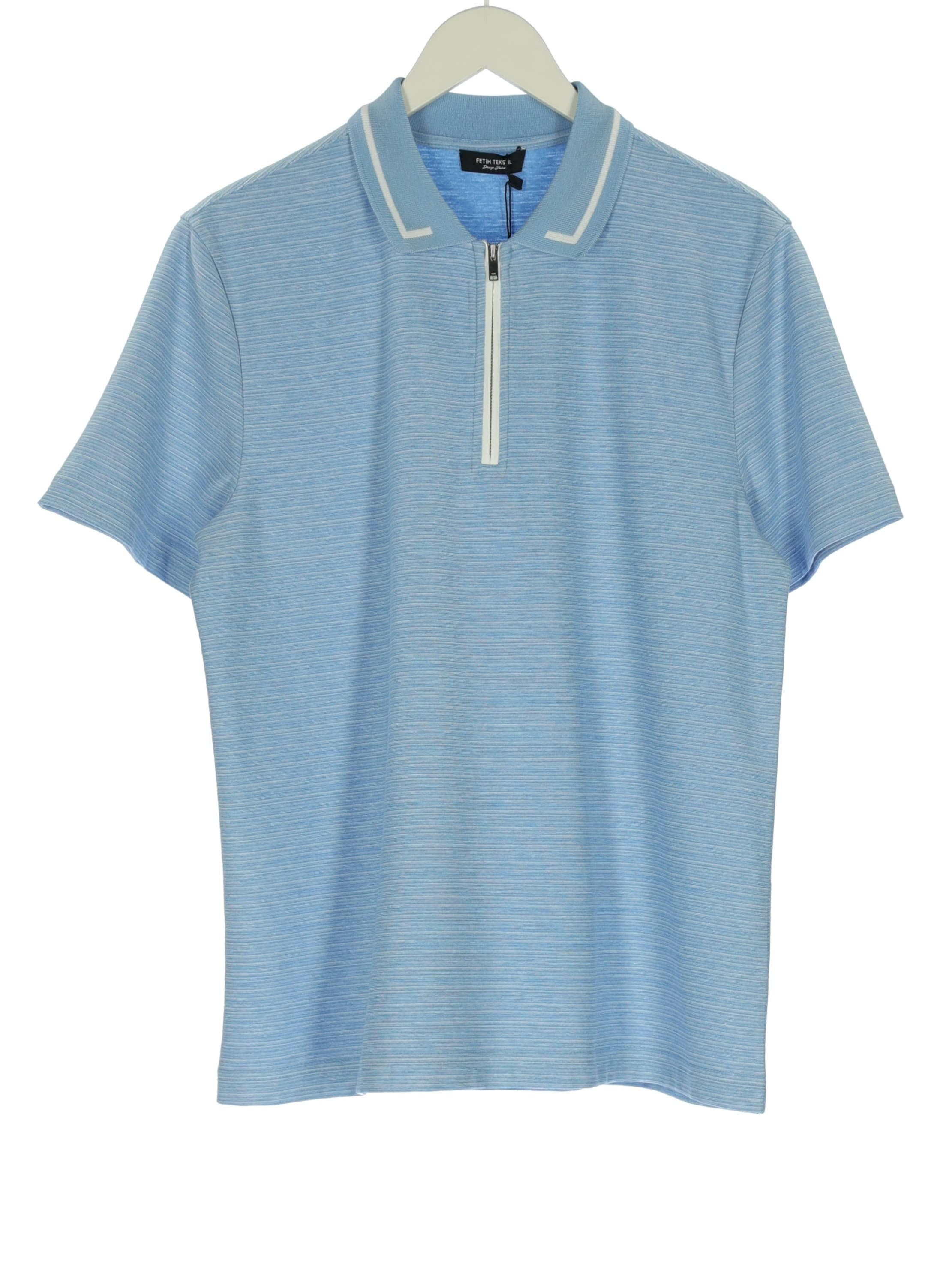 HALF ZIP POLO T-SHIRT