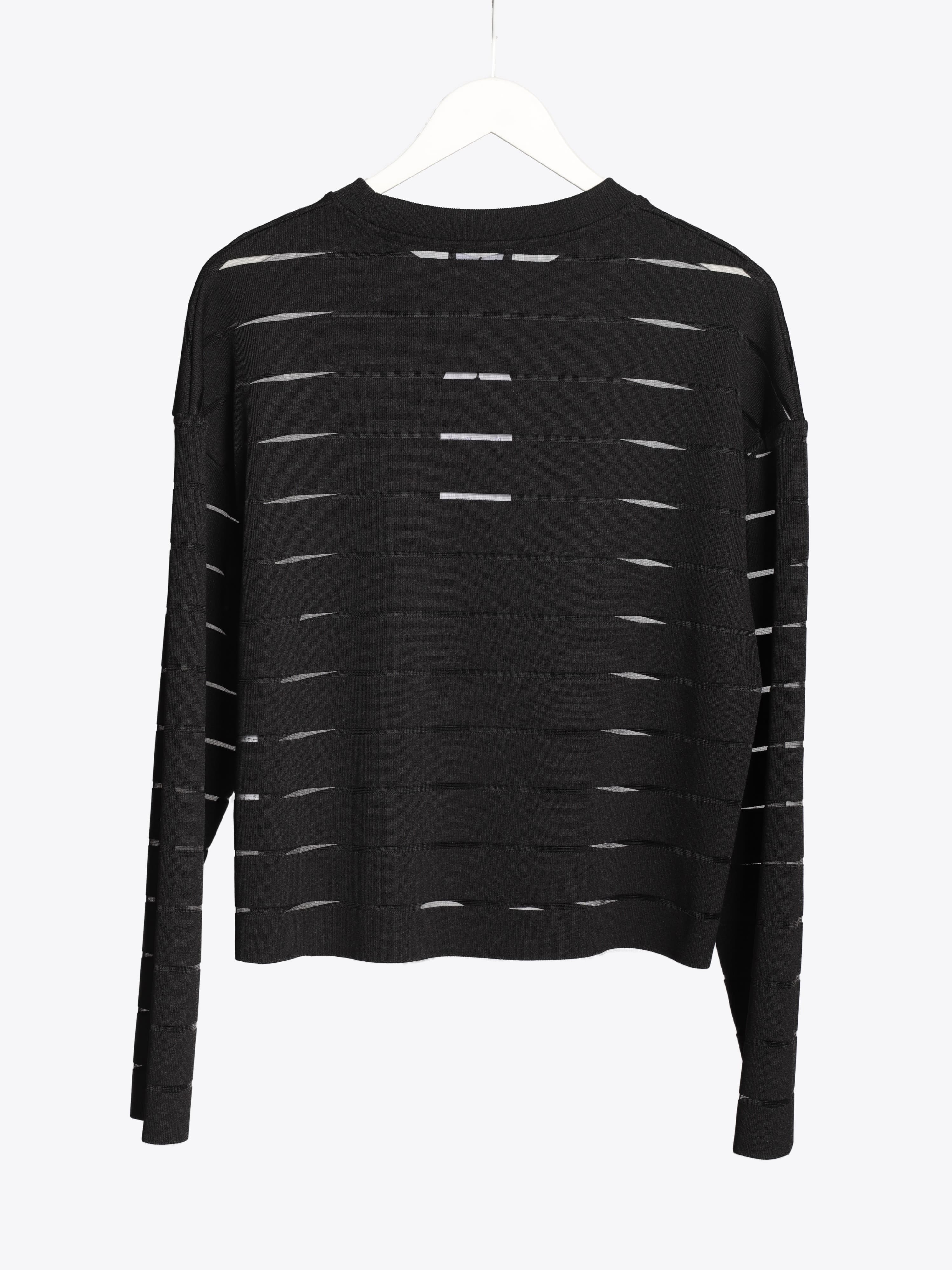 STRIPE BLACK SWEAT 2