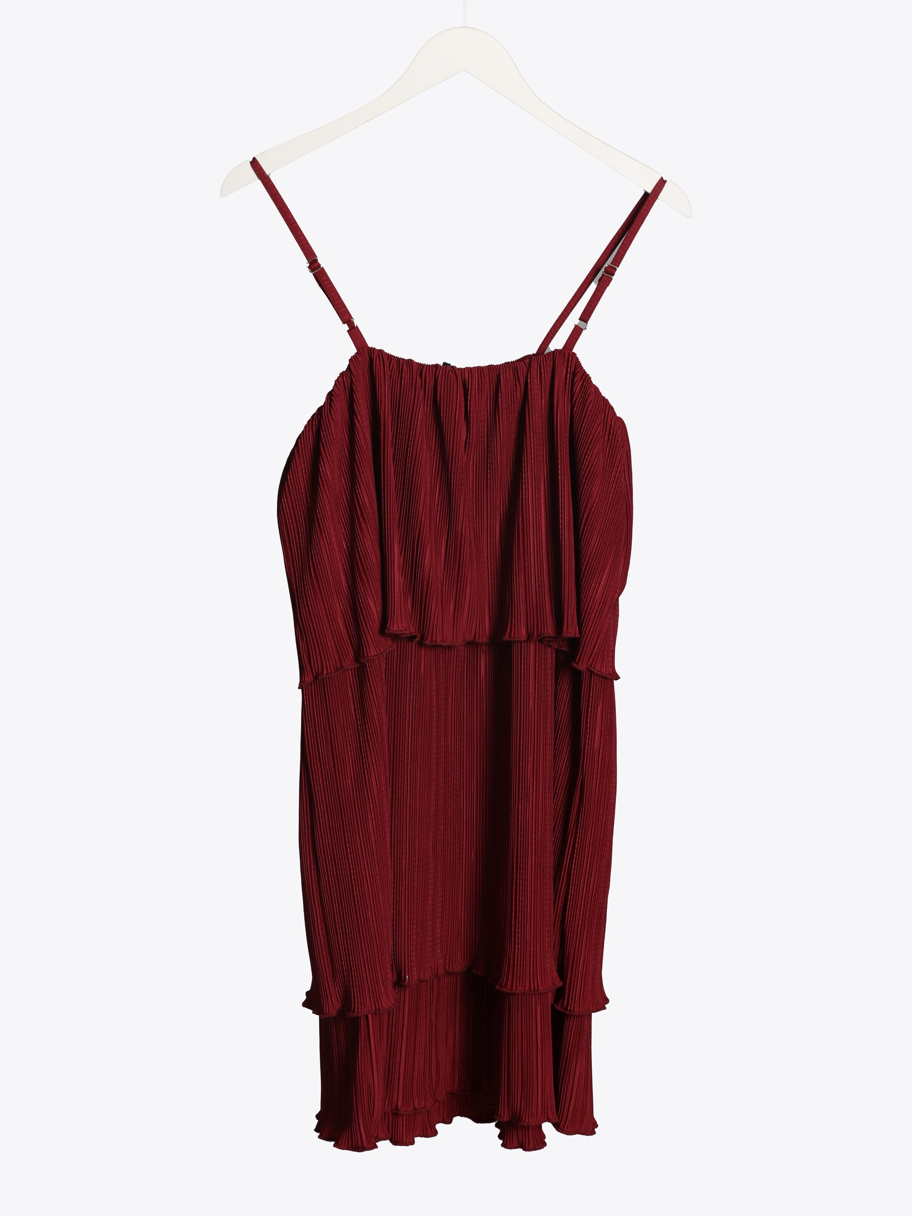 PLEATED MINI DRESS 2