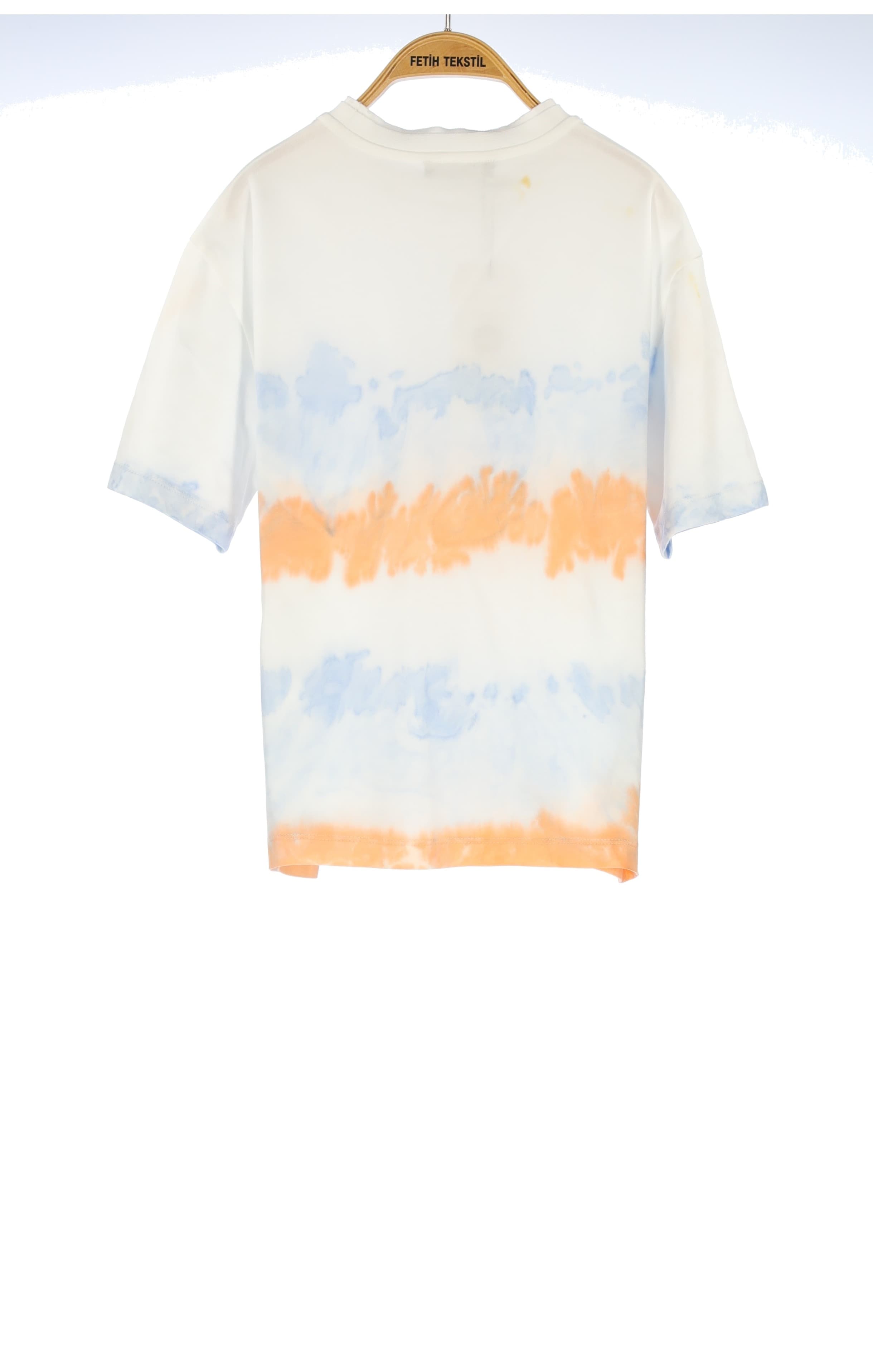 WOVEN DETAILS TIE DYE T-SHIRT 2