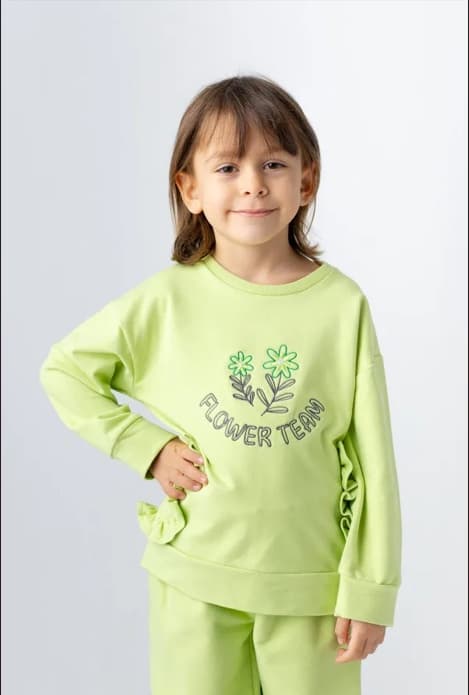 NAKIŞ DETAYLI SWEATSHIRT