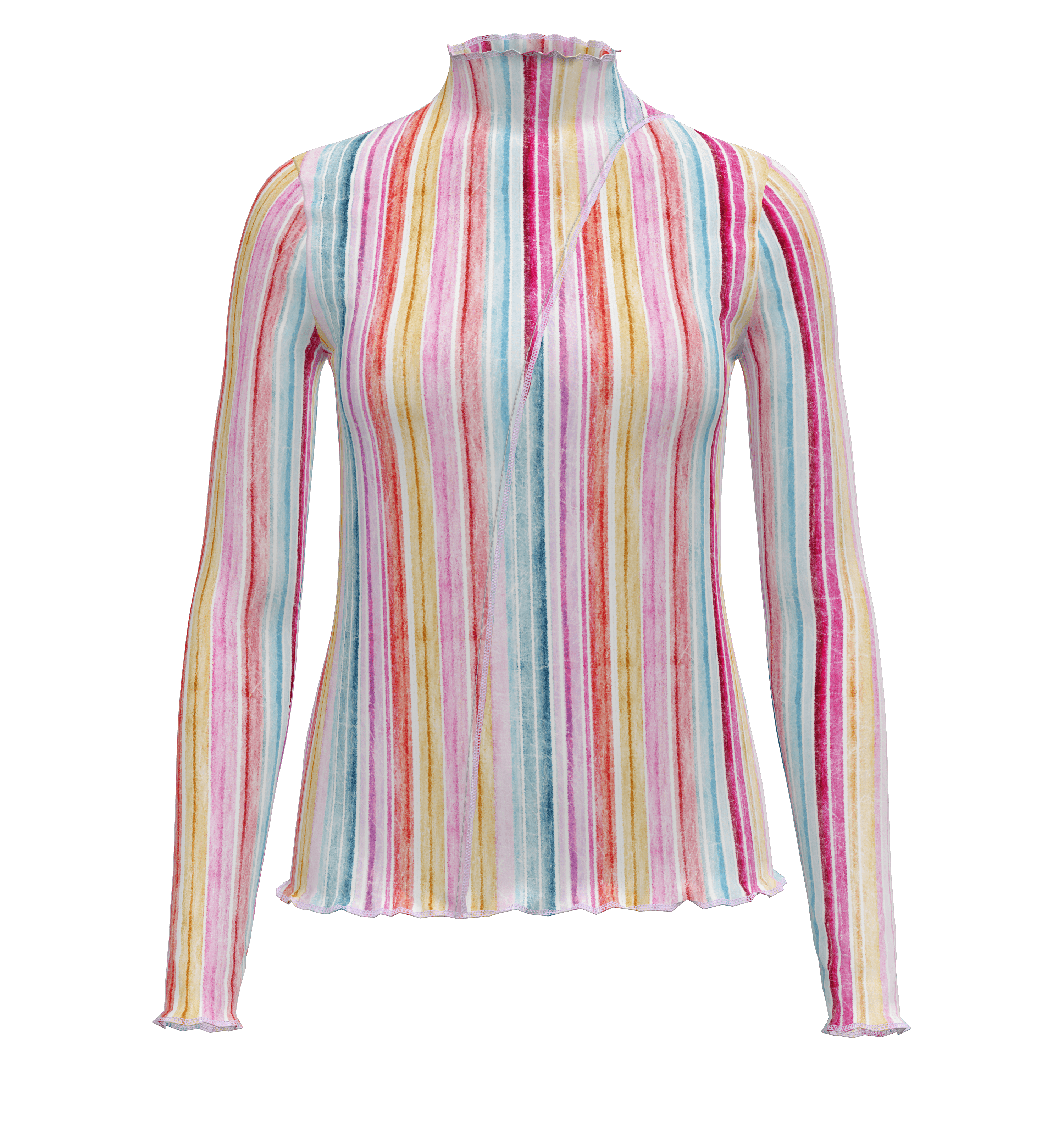 COLOURFUL STRIPE TOP 3