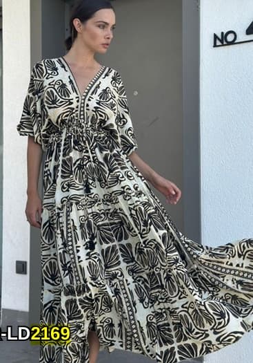 Long Dress · Kahve