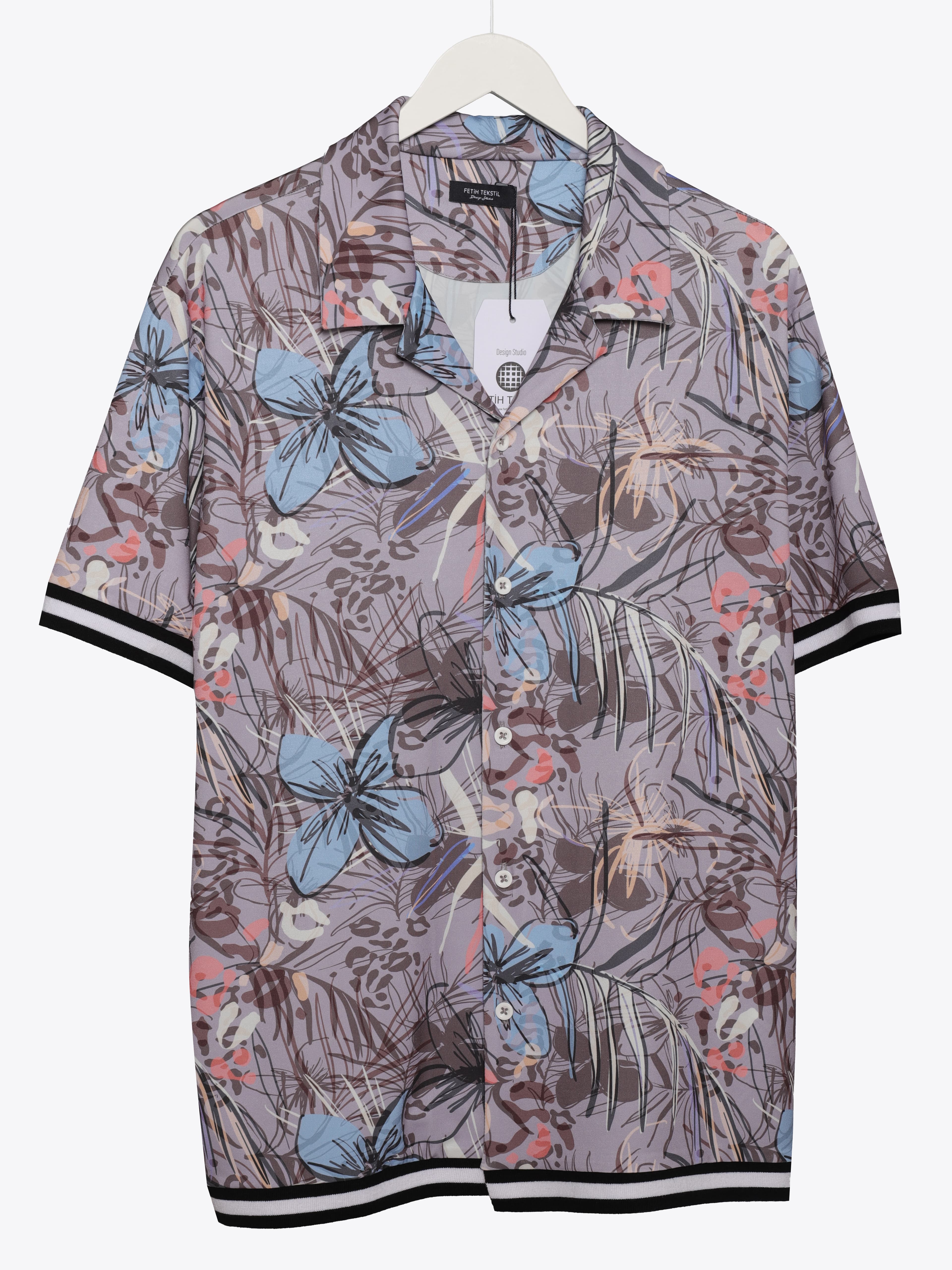 FLORAL PRINT REVERE SHIRT