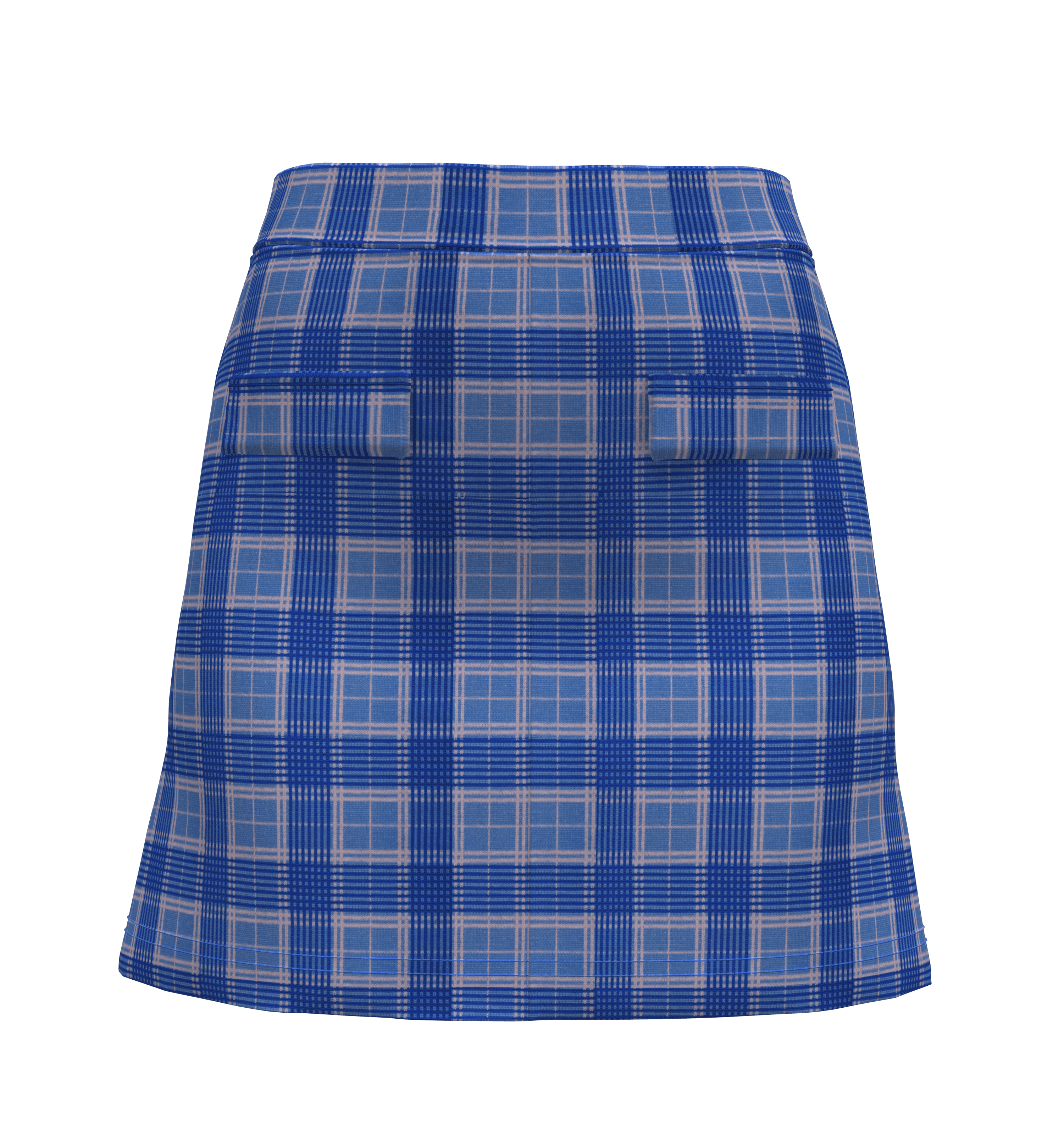 PLAID SKIRT 3