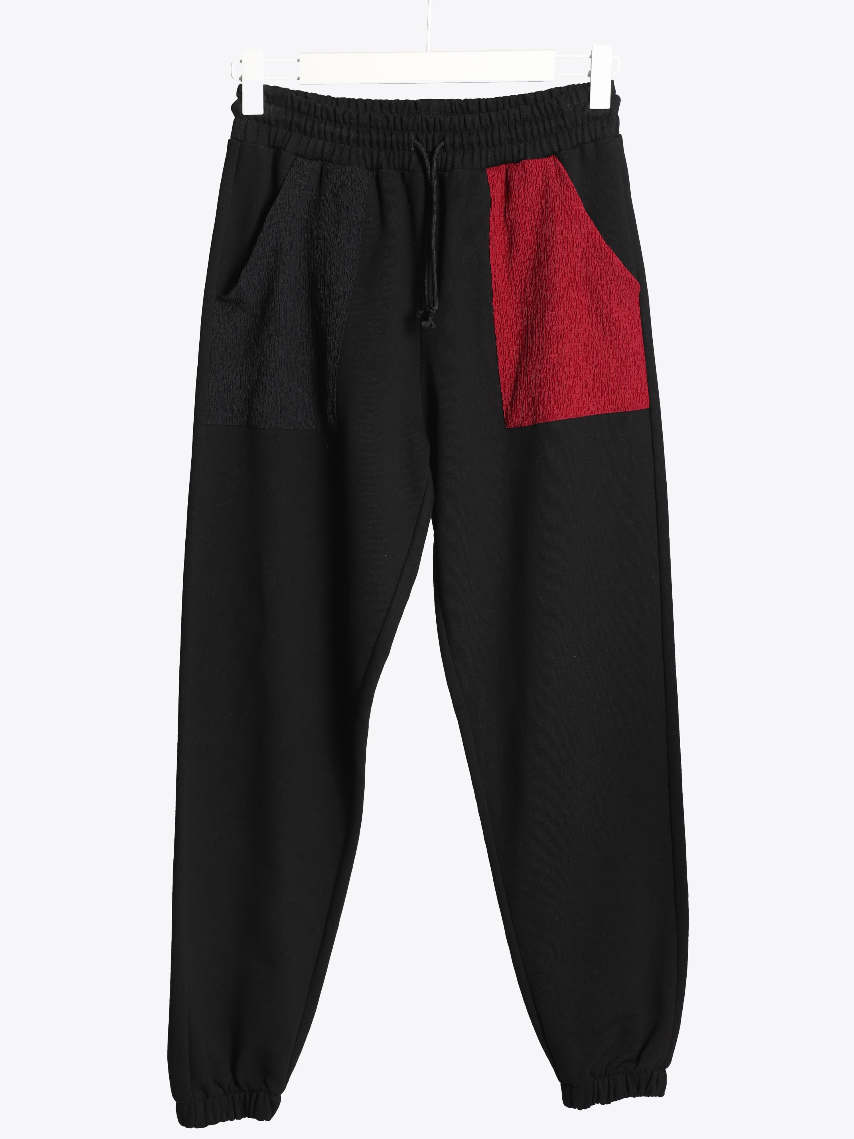 WOVEN MIX JOGGER