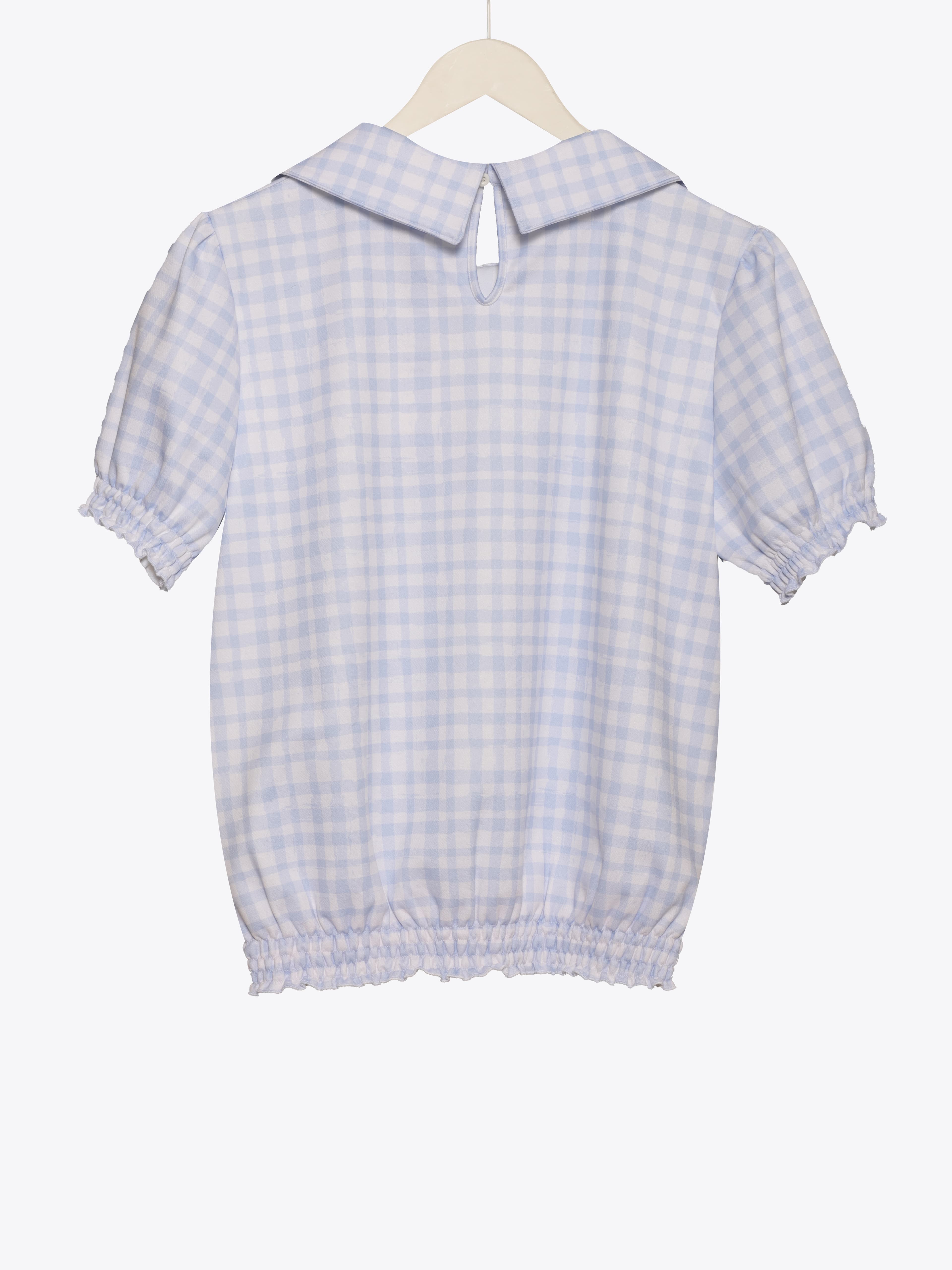 BLUE PRINTED TOP 2