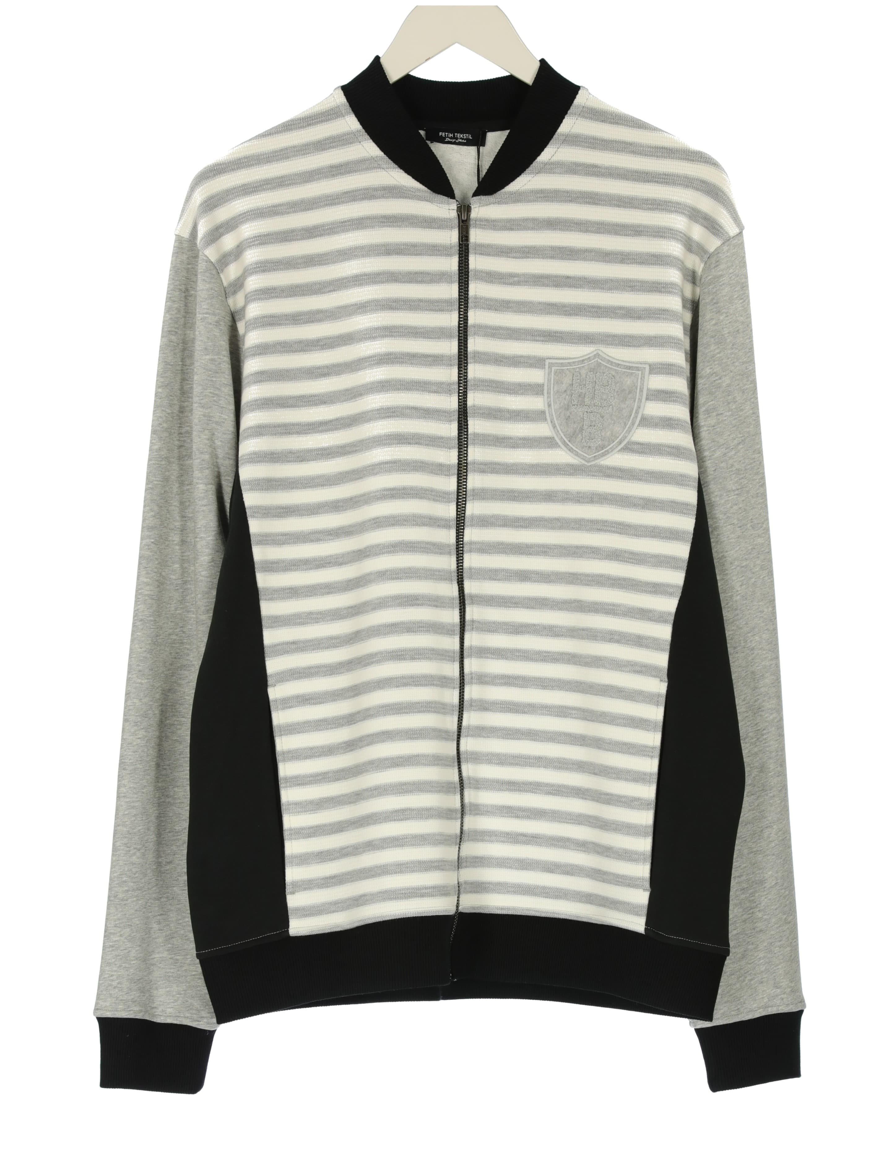 COLOUR BLOCK BOMBER JACKET