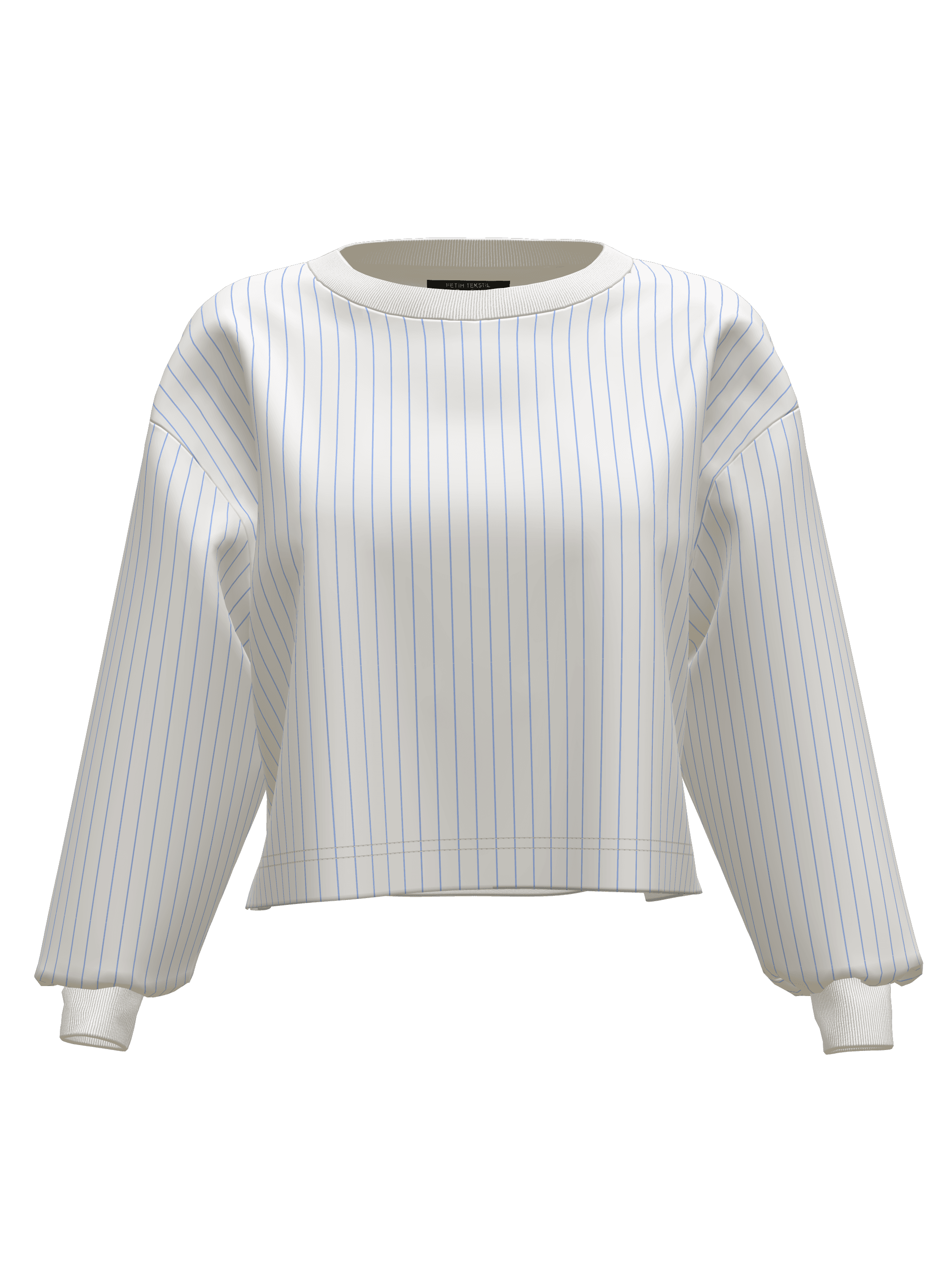 STRIPED PRINTED SWEATSHIRT 4