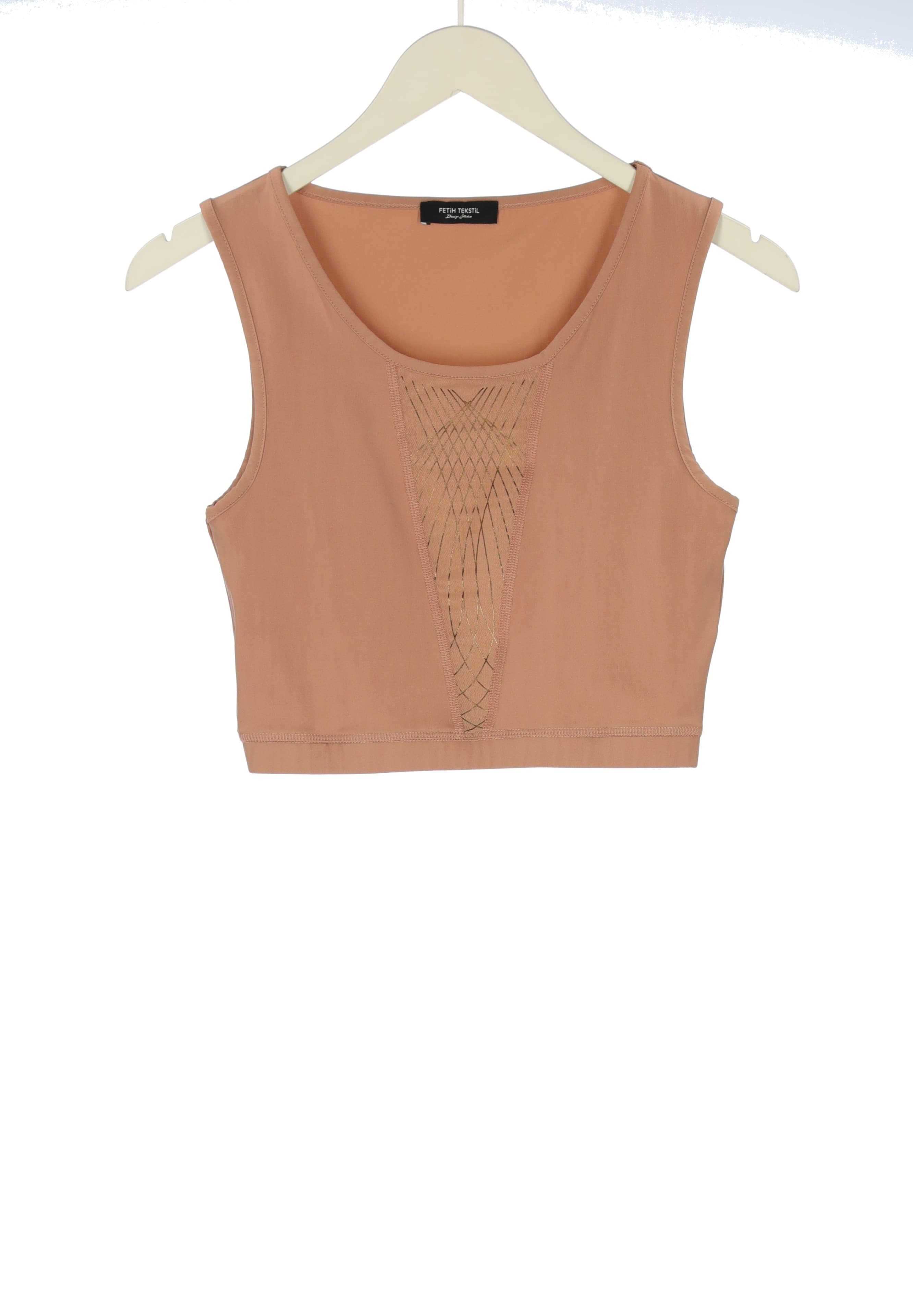 FOIL PRINTED BRA TOP