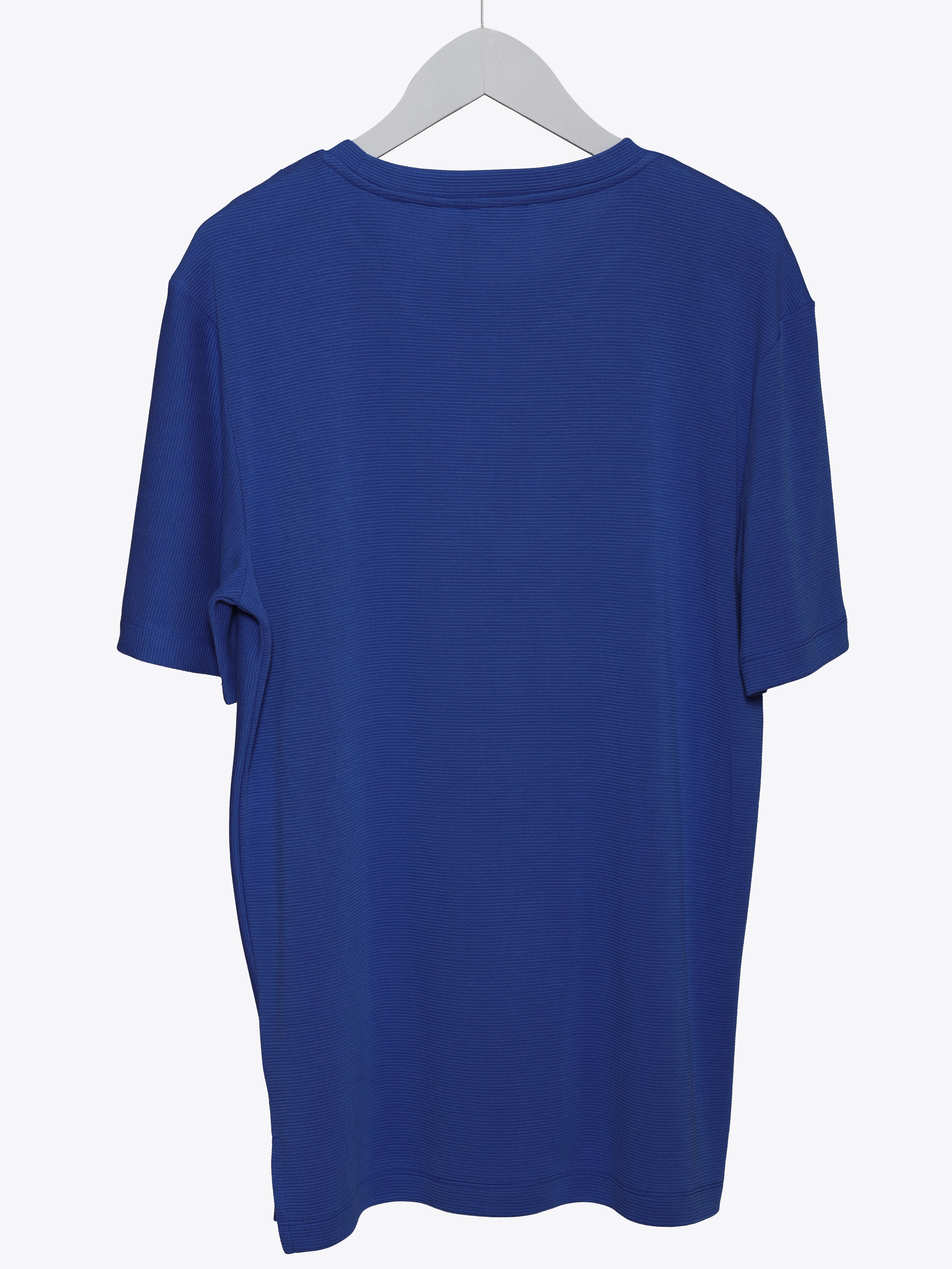 POCKET DETAIL TEXTURED BLOCK T-SHIRT 2