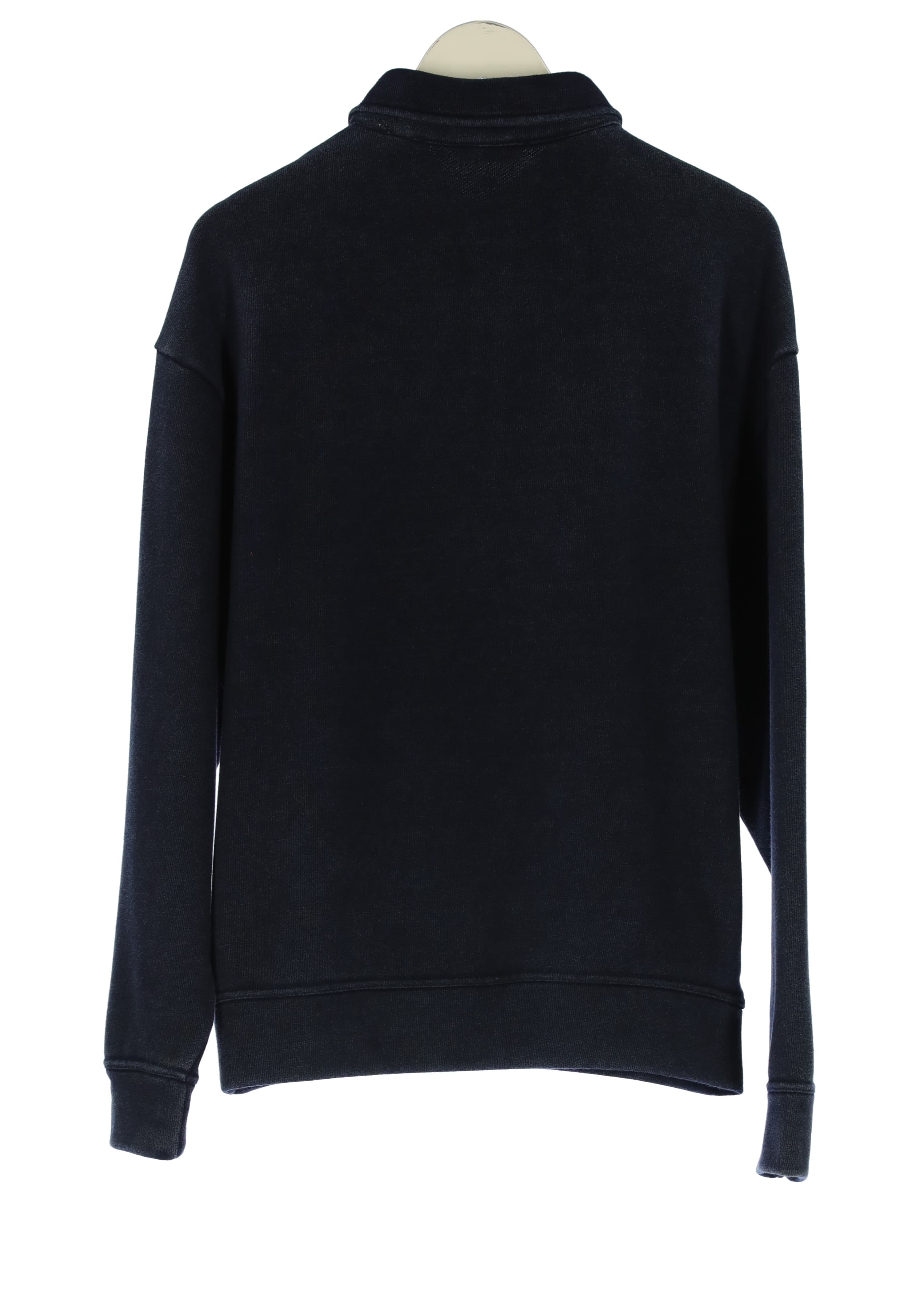 POLO COLLAR INDIGO SWEATSHIRT 2