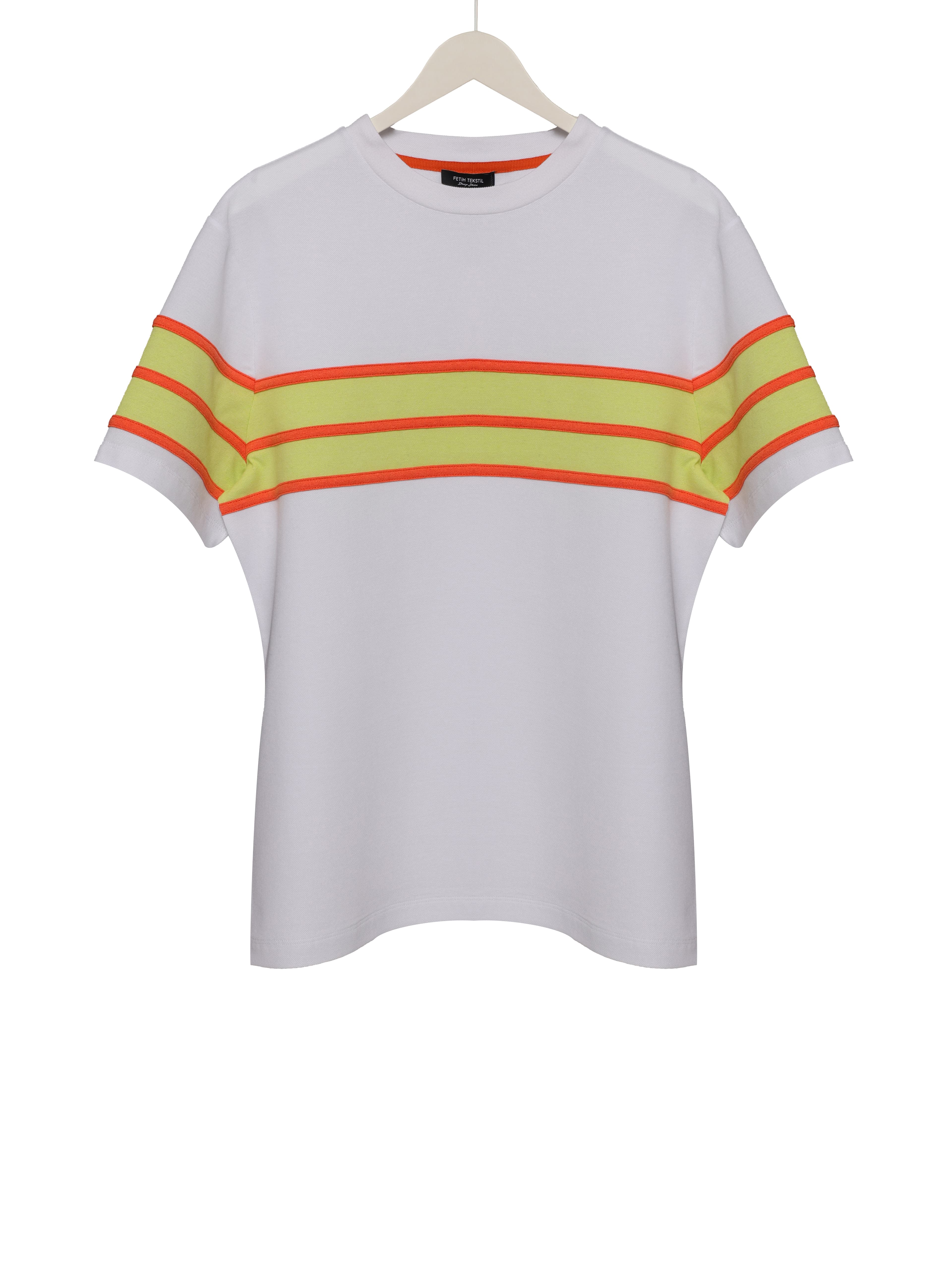 COLORBLOCK PIQUE T-SHIRT