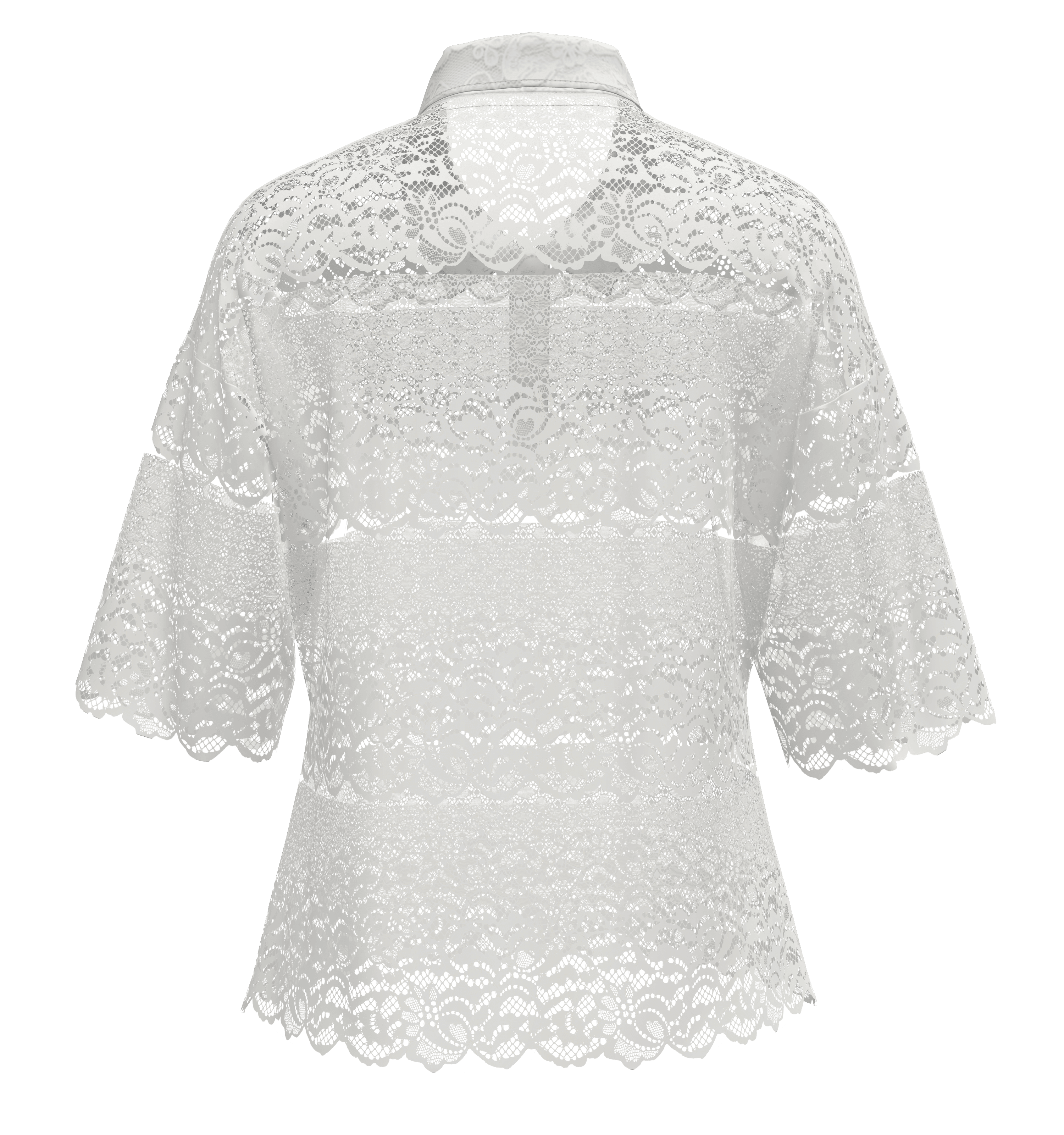 LACE POLO T-SHIRT 4