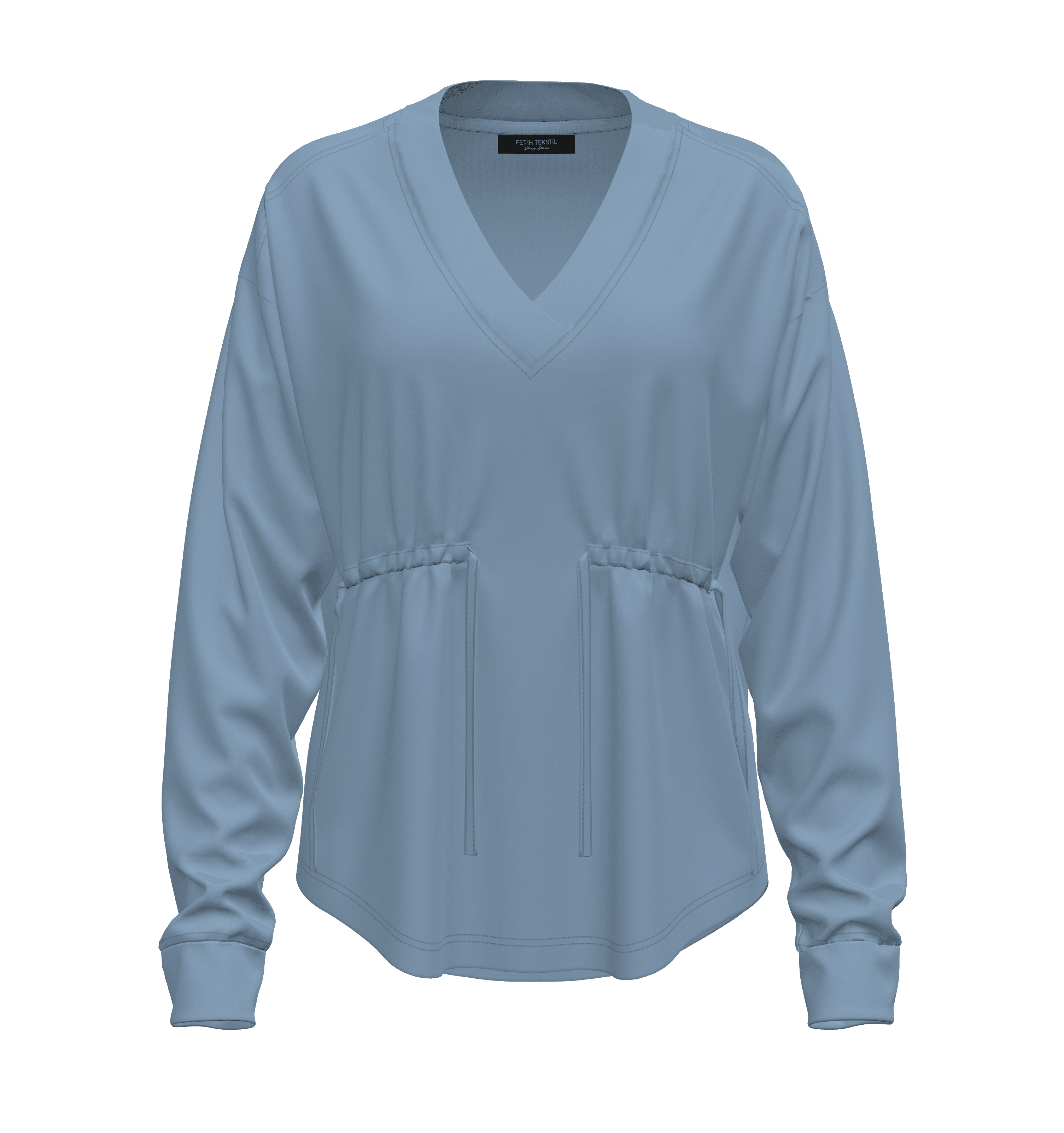 V-NECK SWEATSHIRT 3