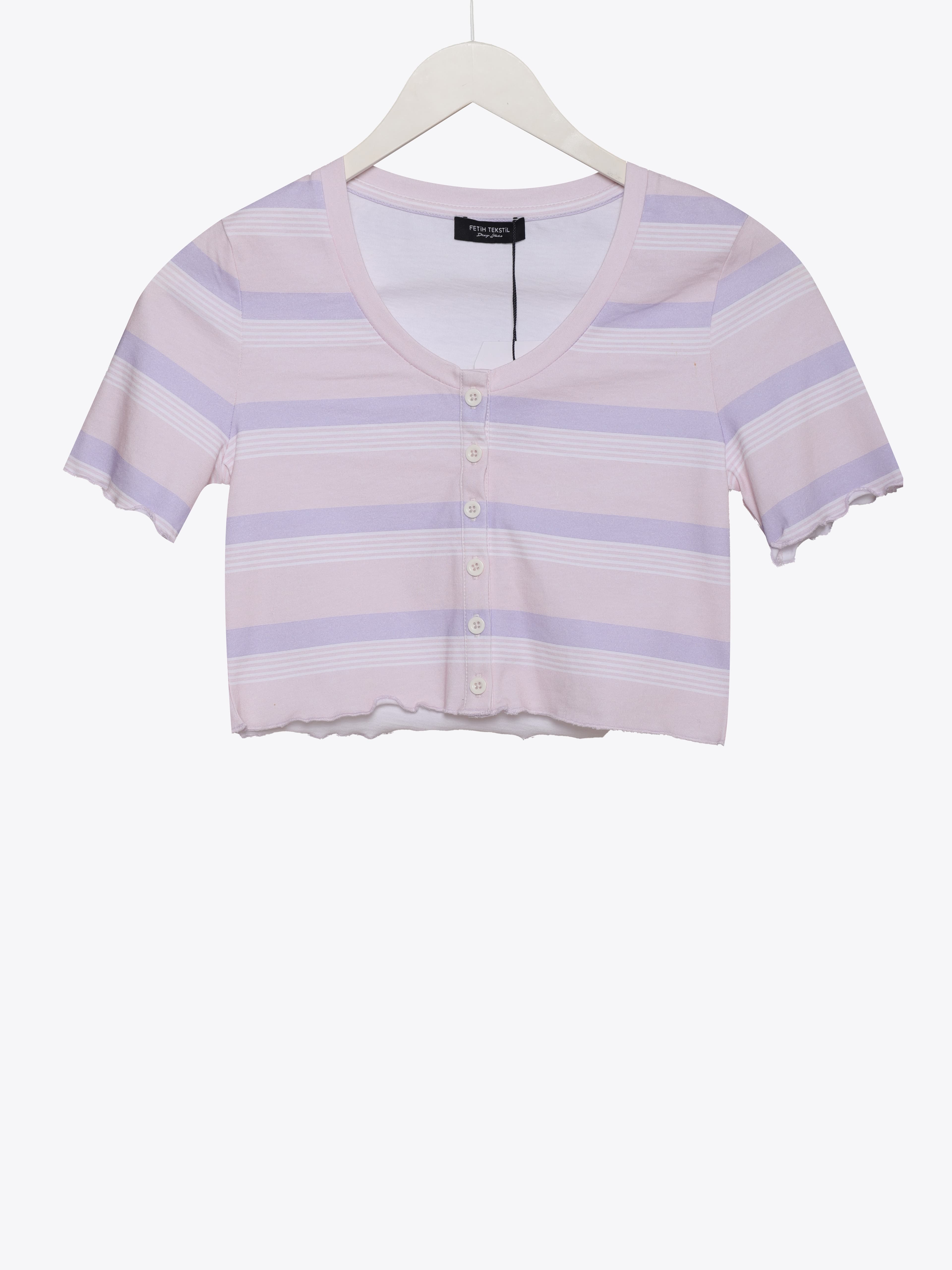 STRIPED CROP TOP