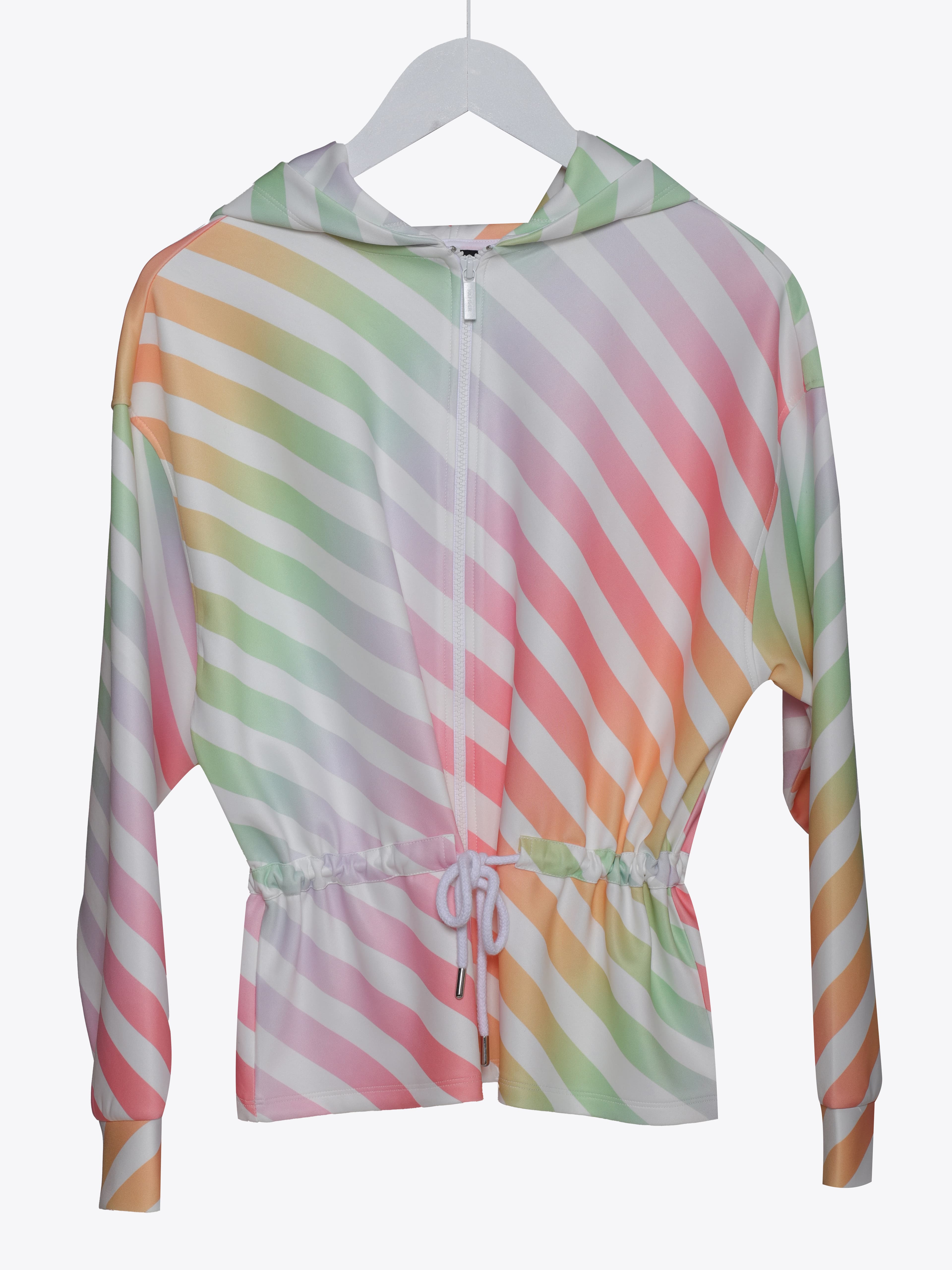 COLOURFUL STRIPED CARDIGAN
