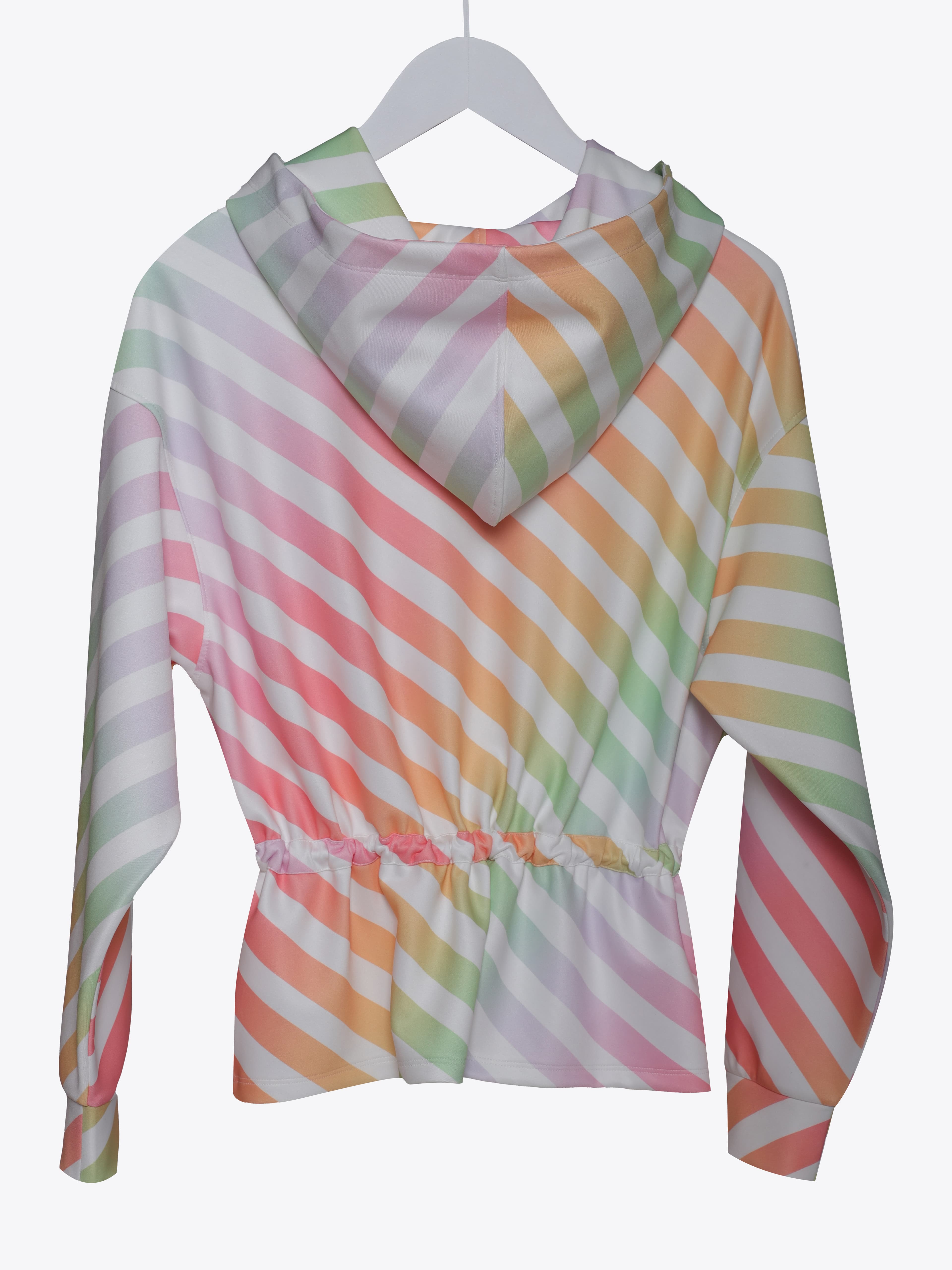 COLOURFUL STRIPED CARDIGAN 2
