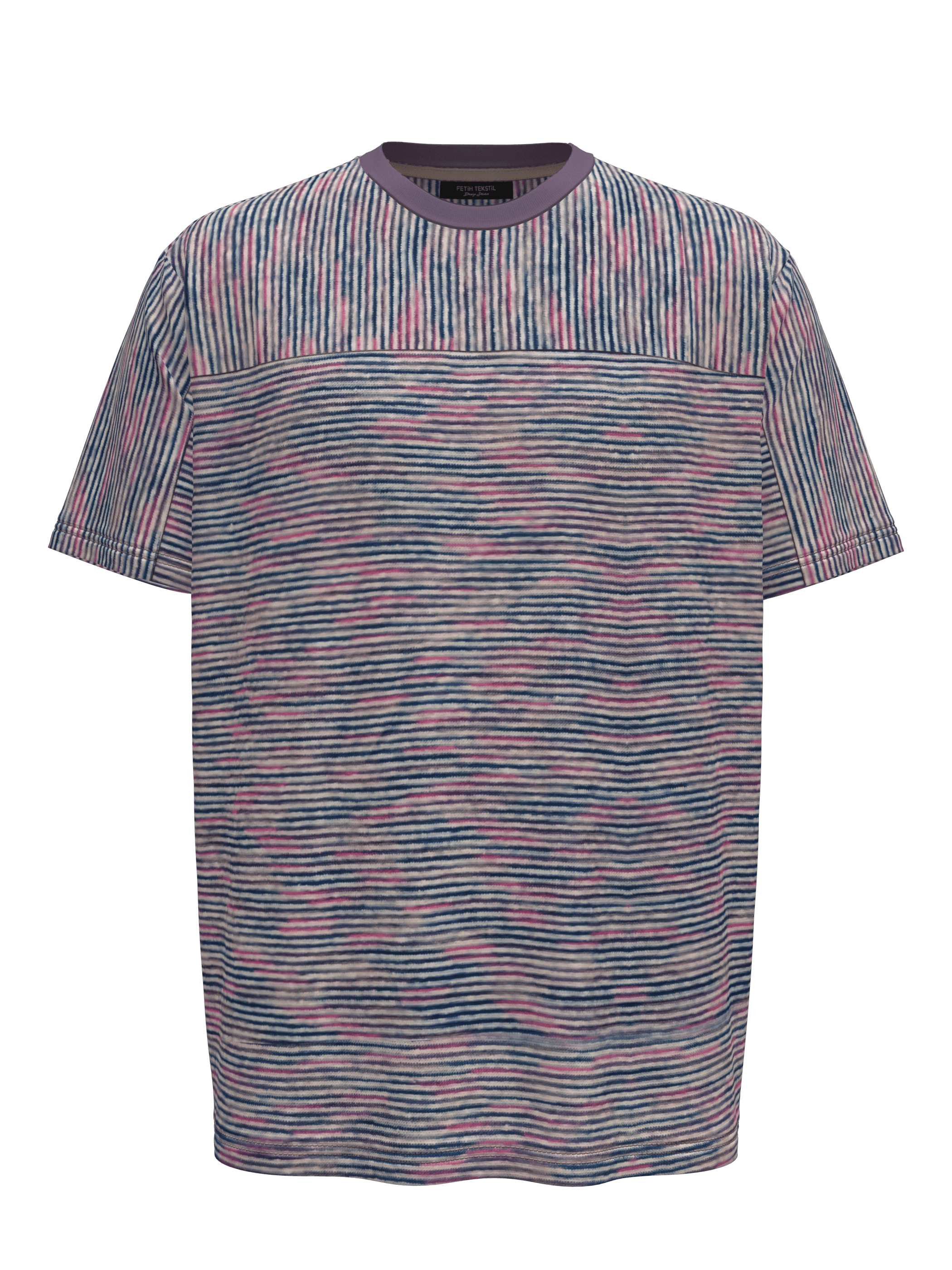 PANEL STRIPED T-SHIRT 3