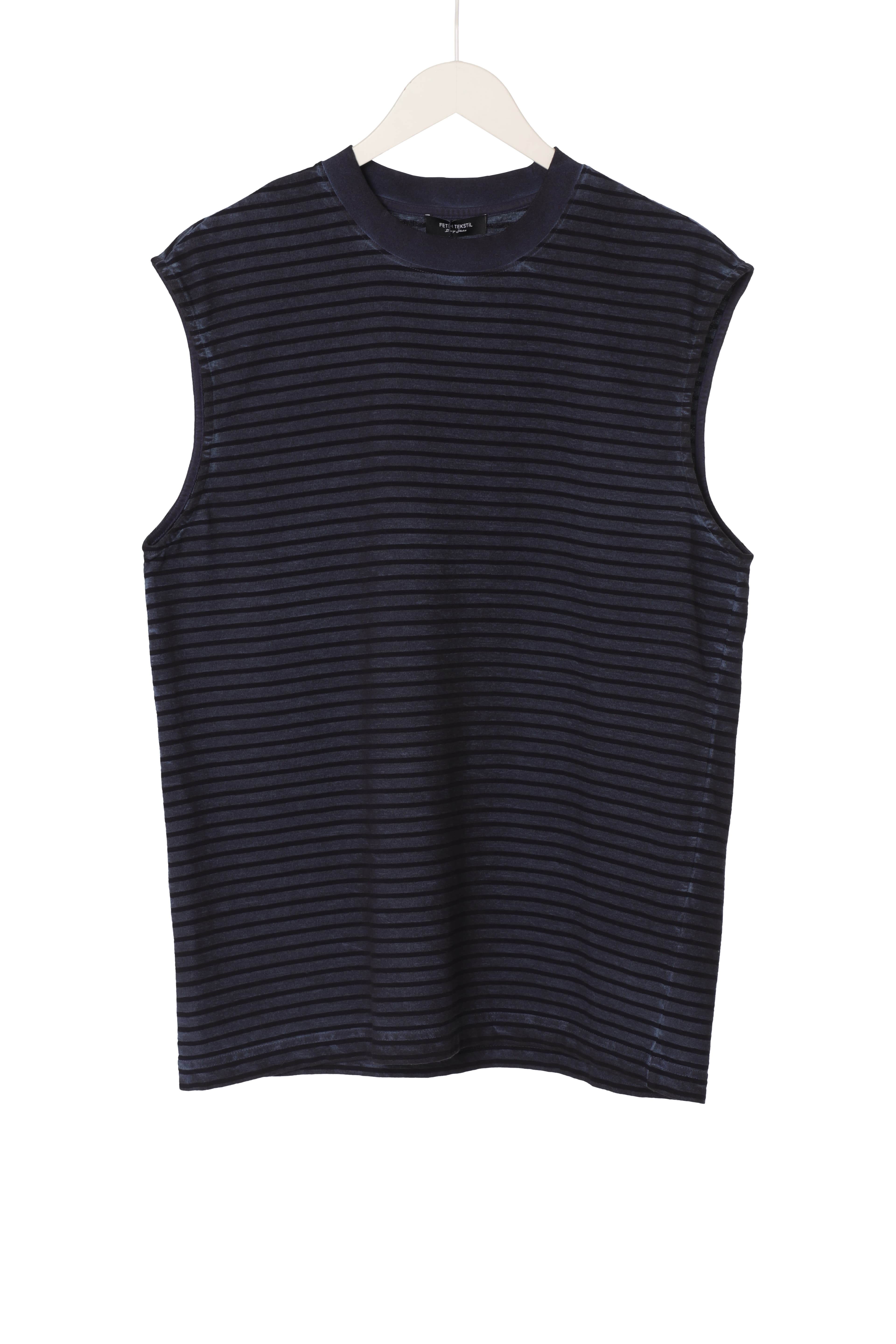 GARMENT DYE STRIPED TANK TOP