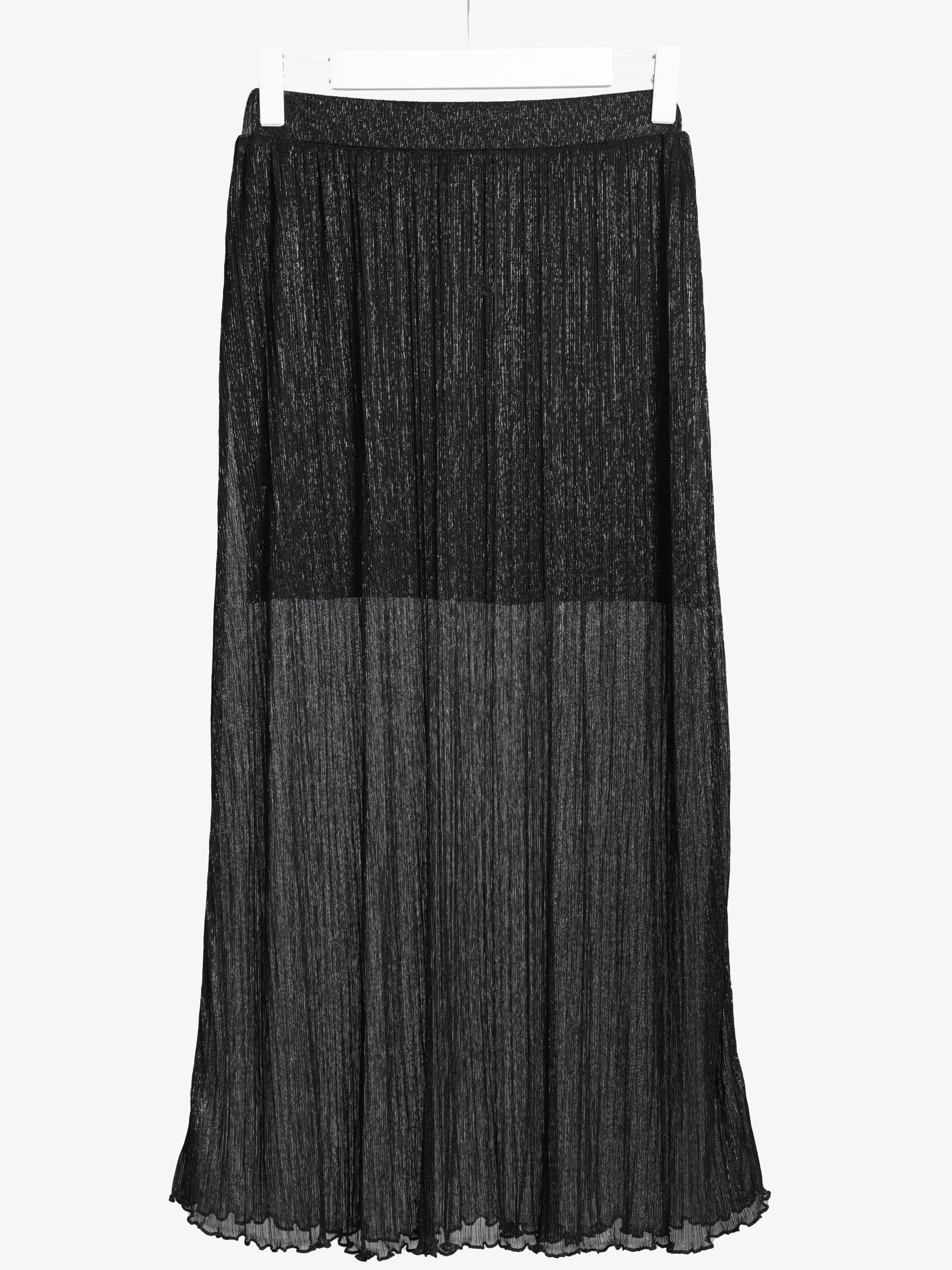 PLEATED LONG SKIRT