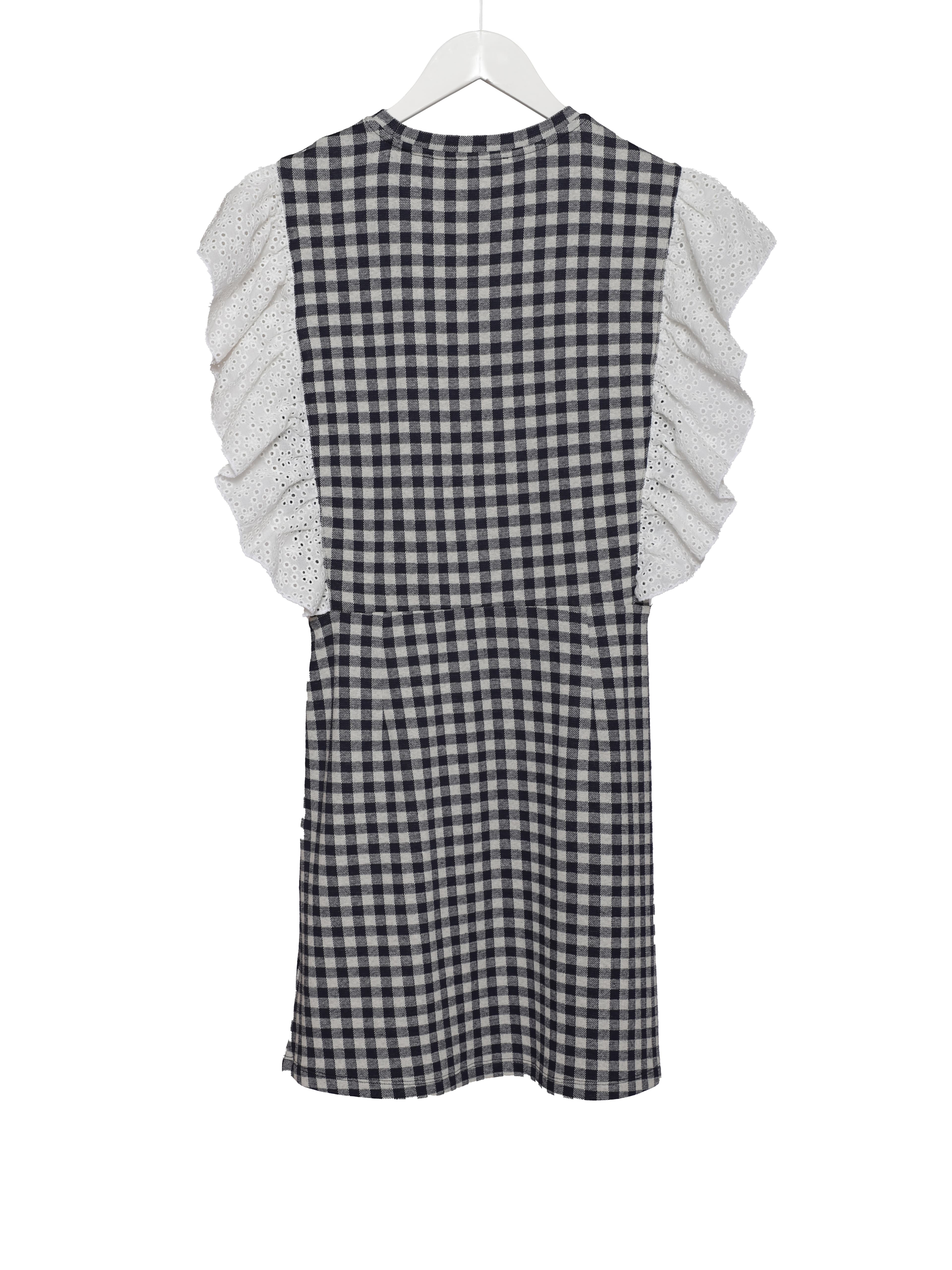 GINGHAM FRILL DRESS 2