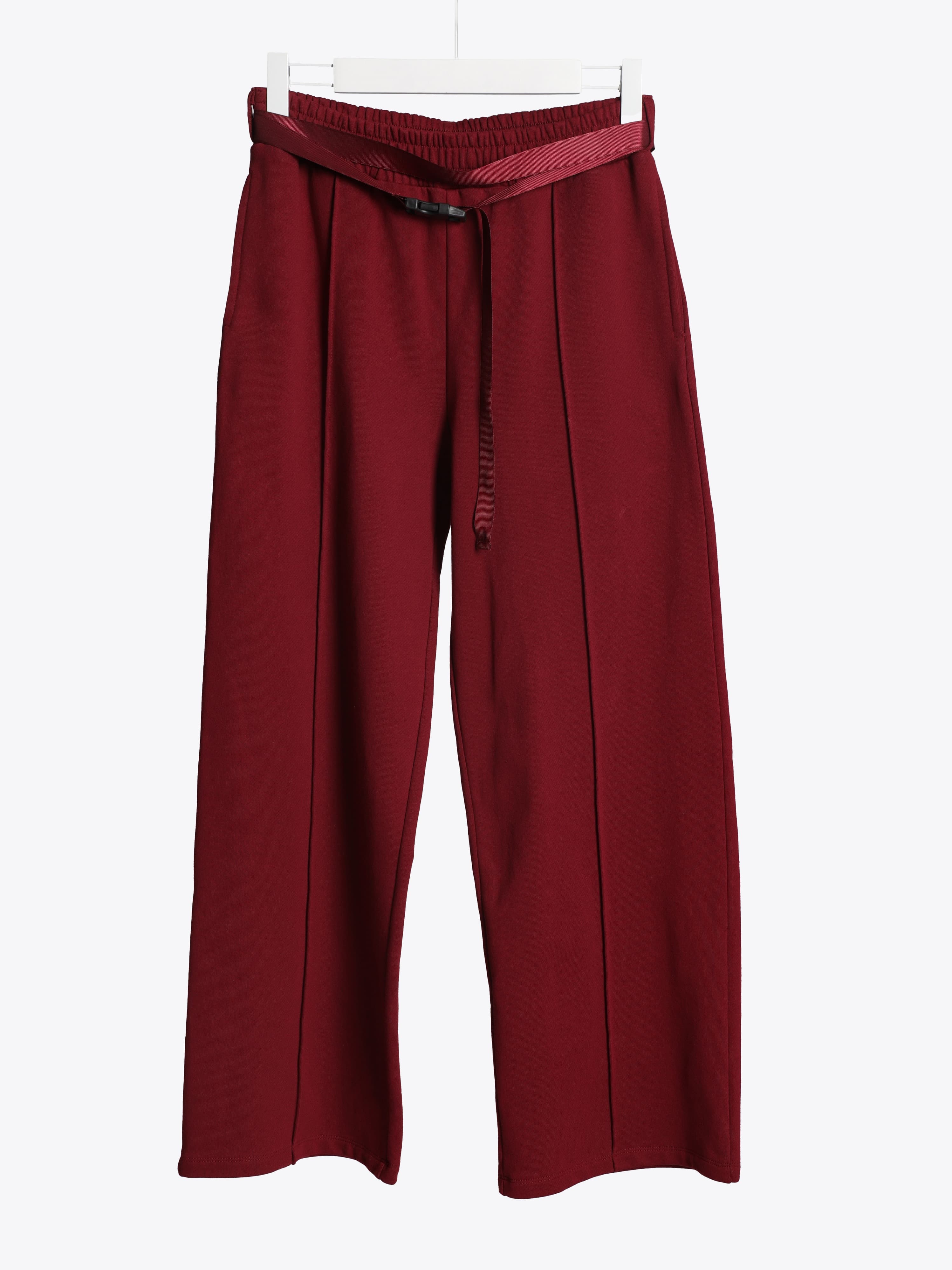 BELT DETAIL WIDE LEG JOGGER