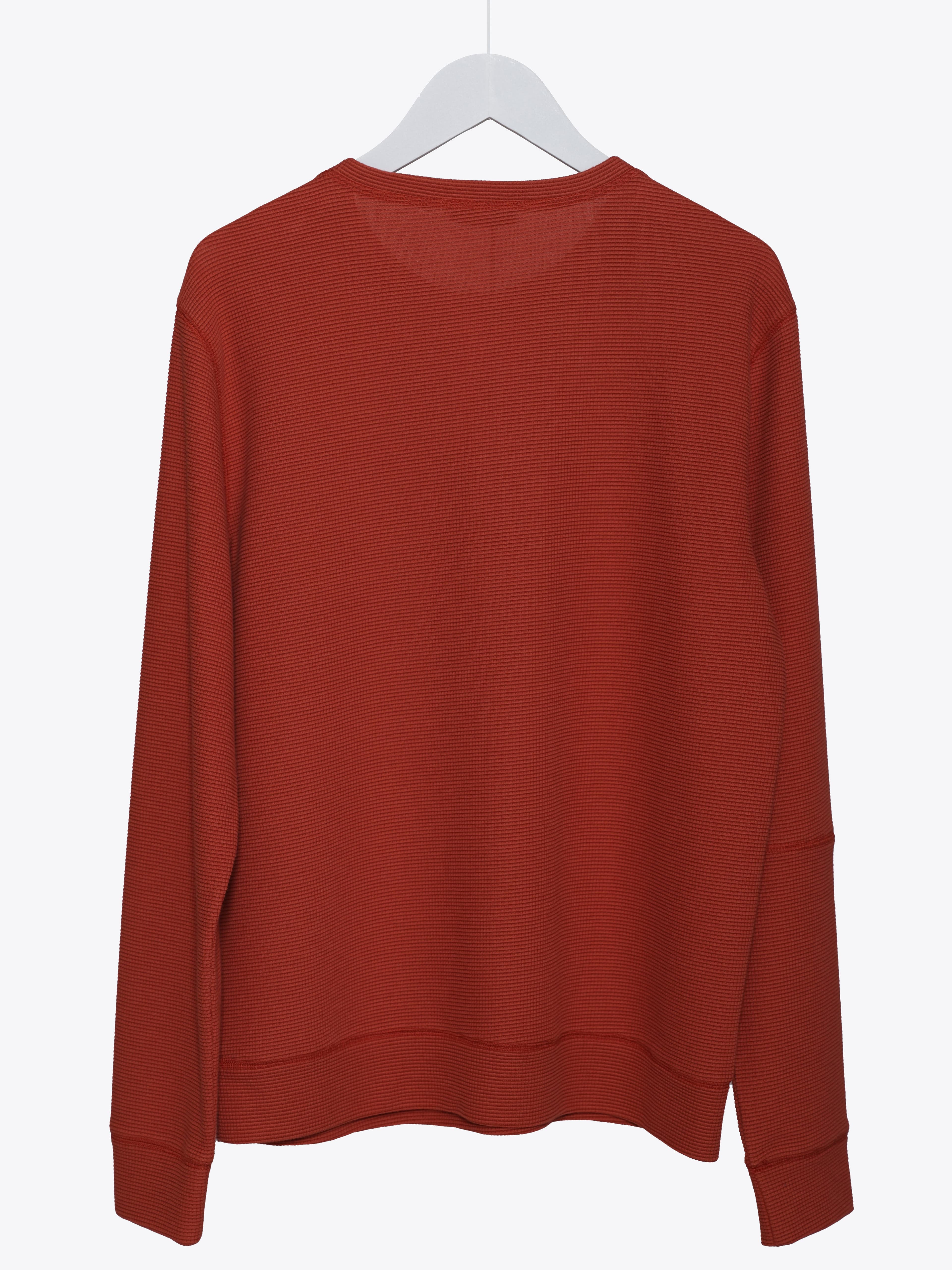 HENLEY COLLAR LONG SLEEVE T-SHIRT 2