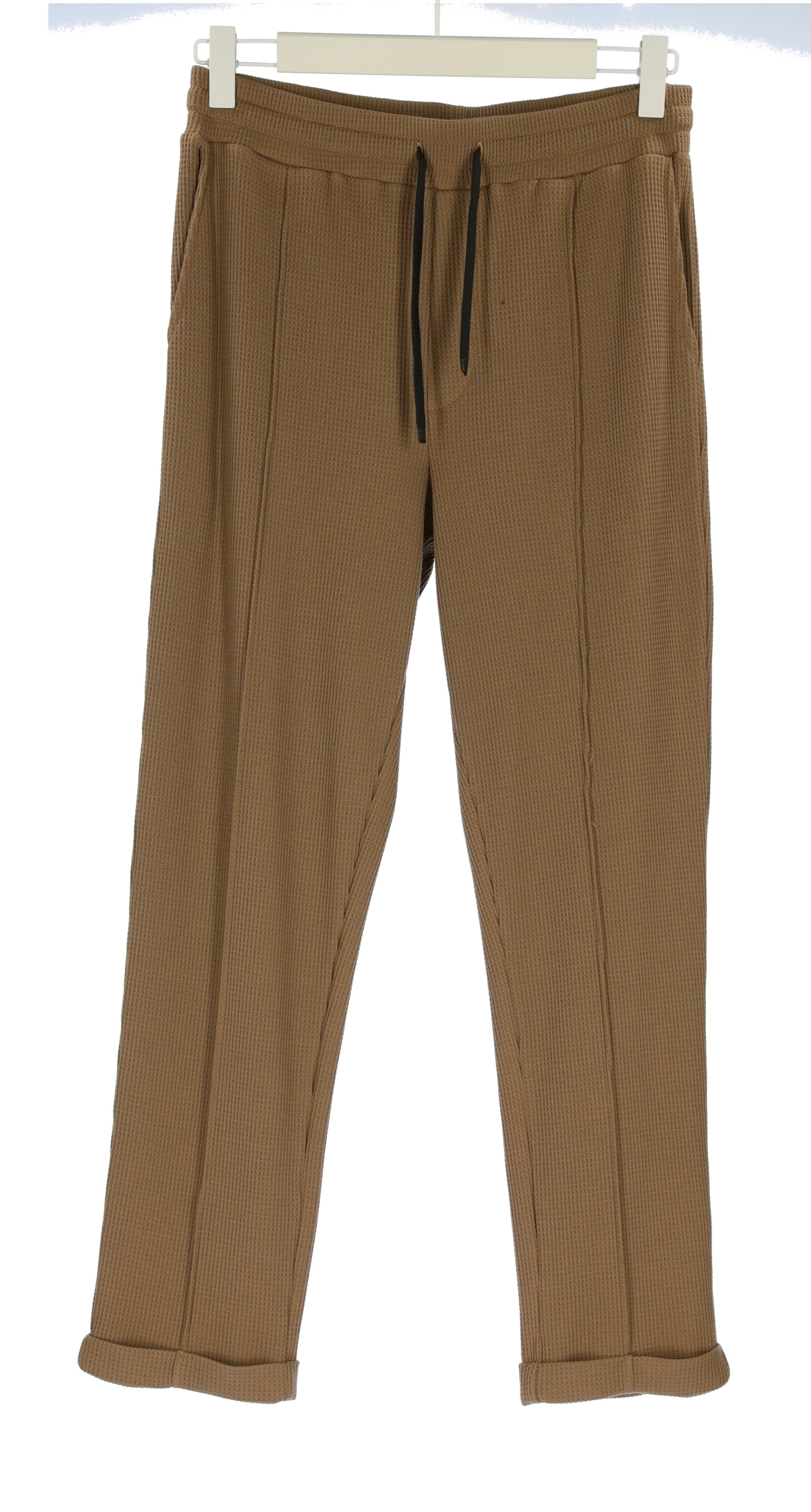 TEXTURED TROUSERS