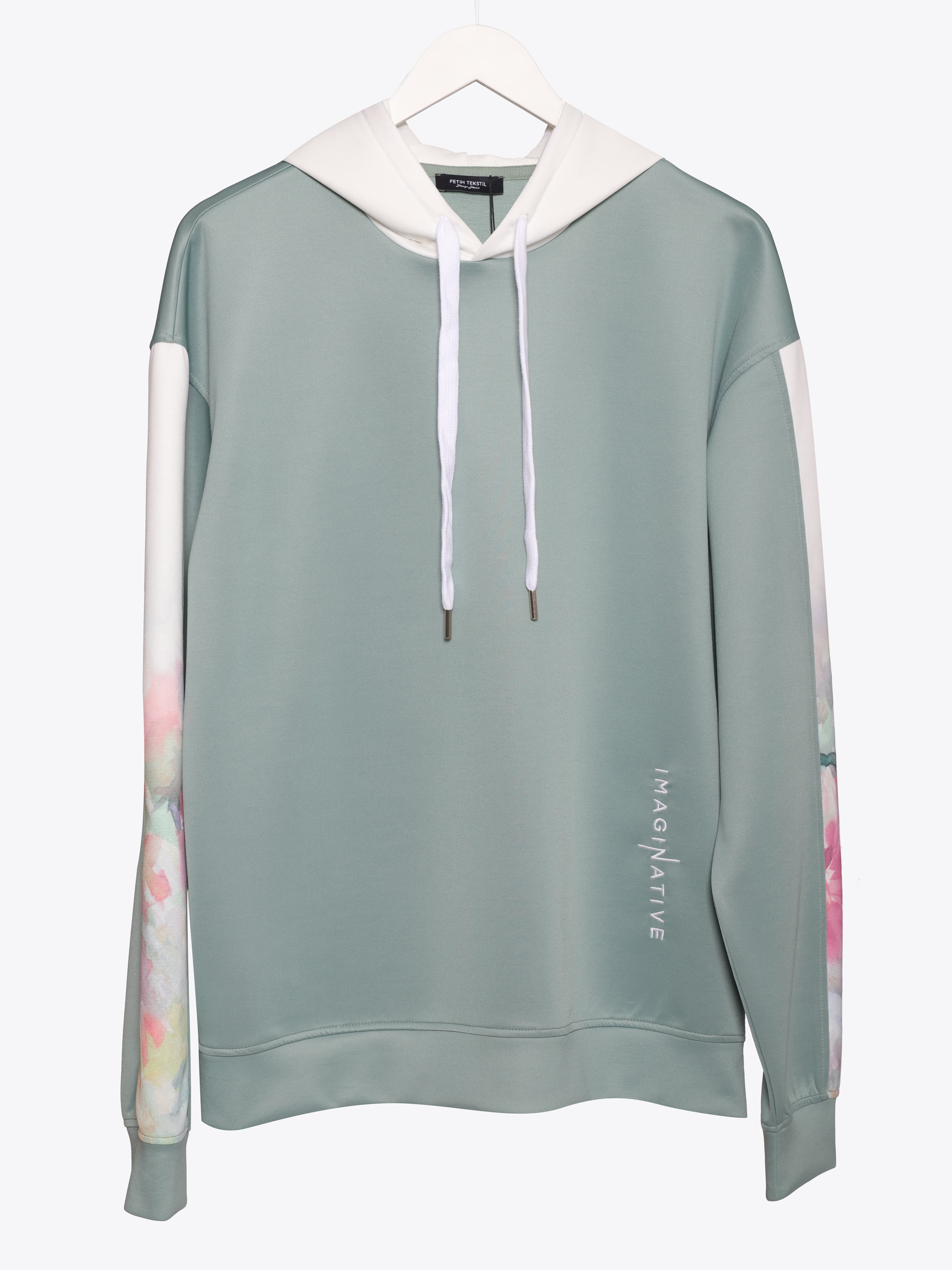 PANEL PRINTED SWEATSHIRT