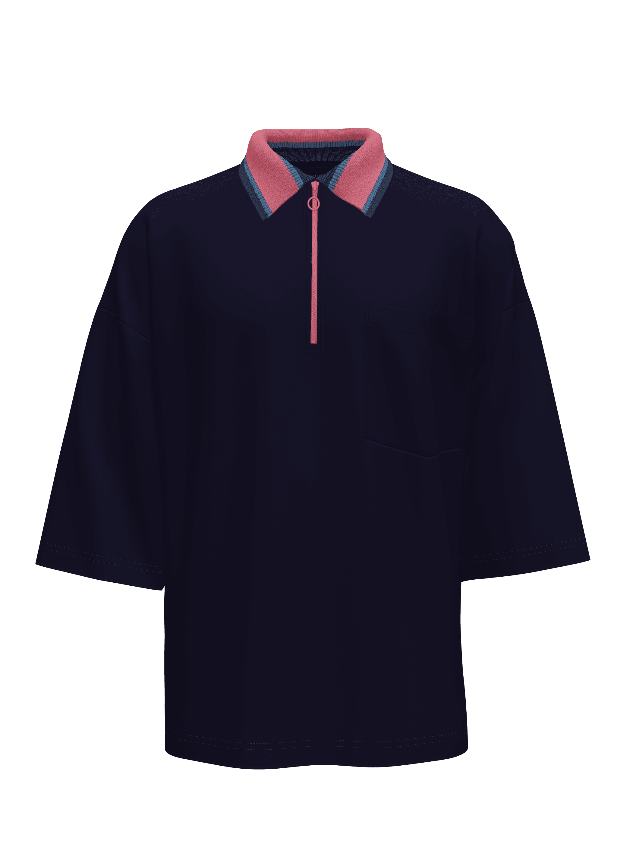 HALF ZIP POLO T-SHIRT 3
