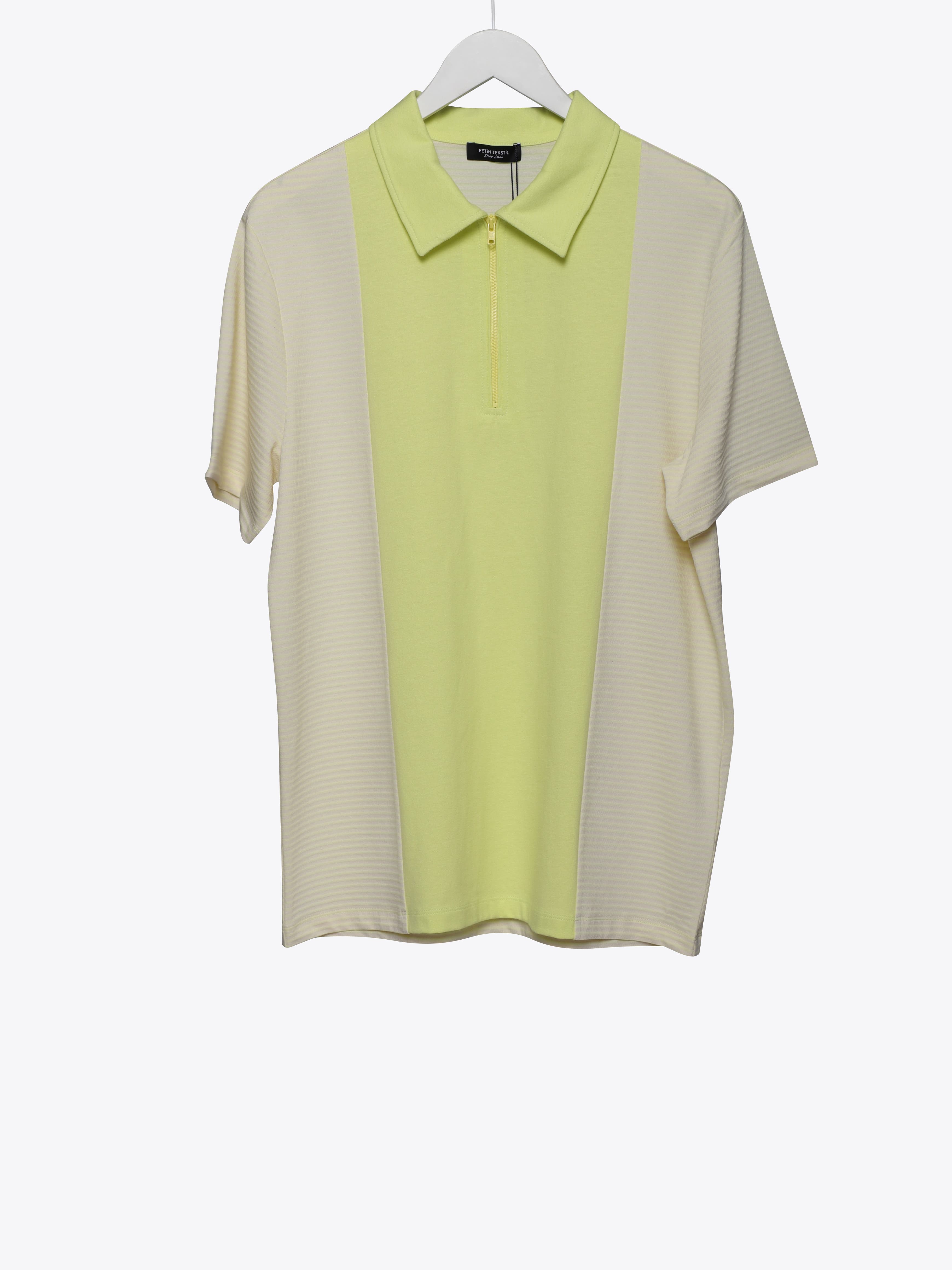 STRIPED POLO T-SHIRT