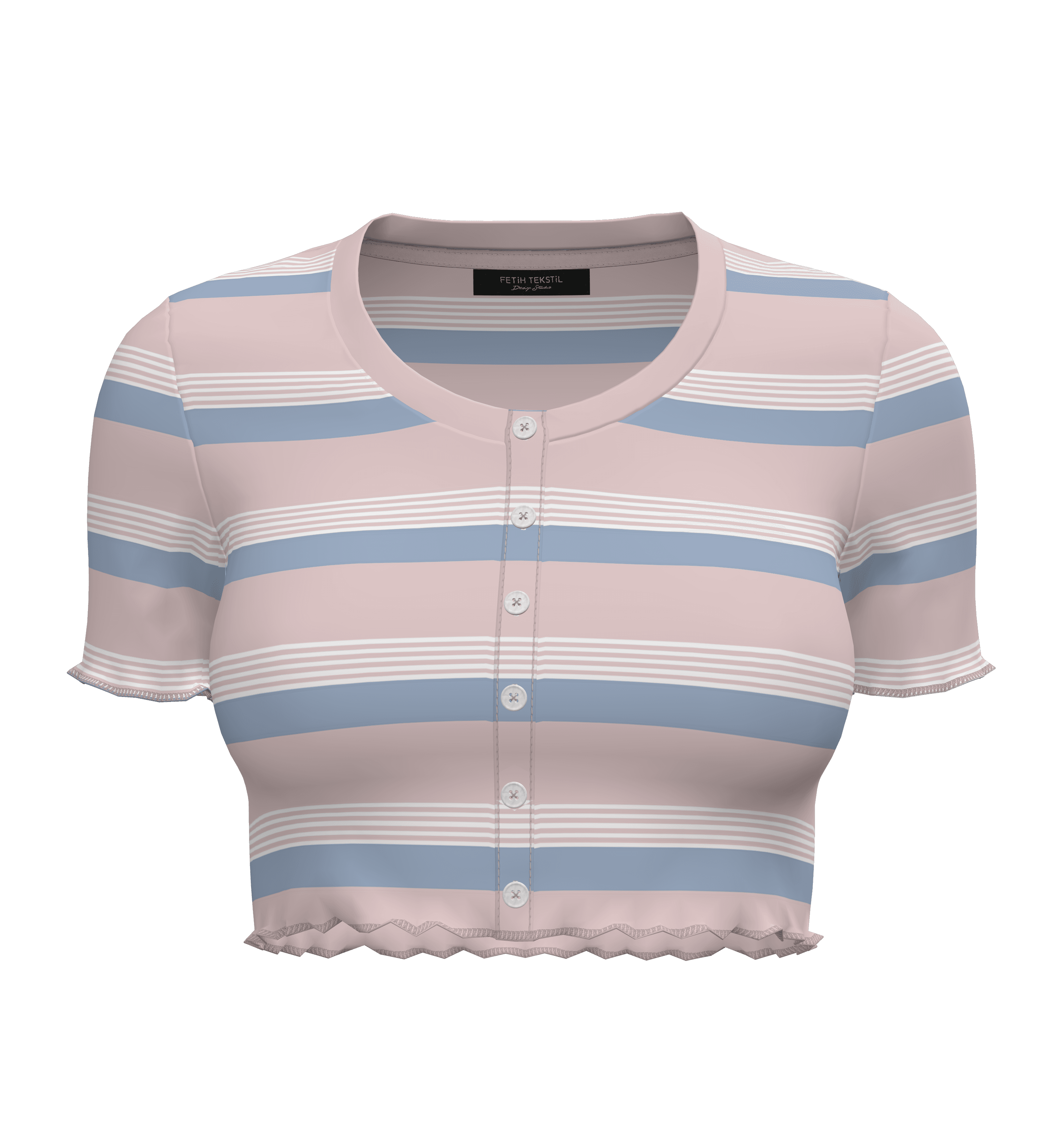 STRIPED CROP TOP 3