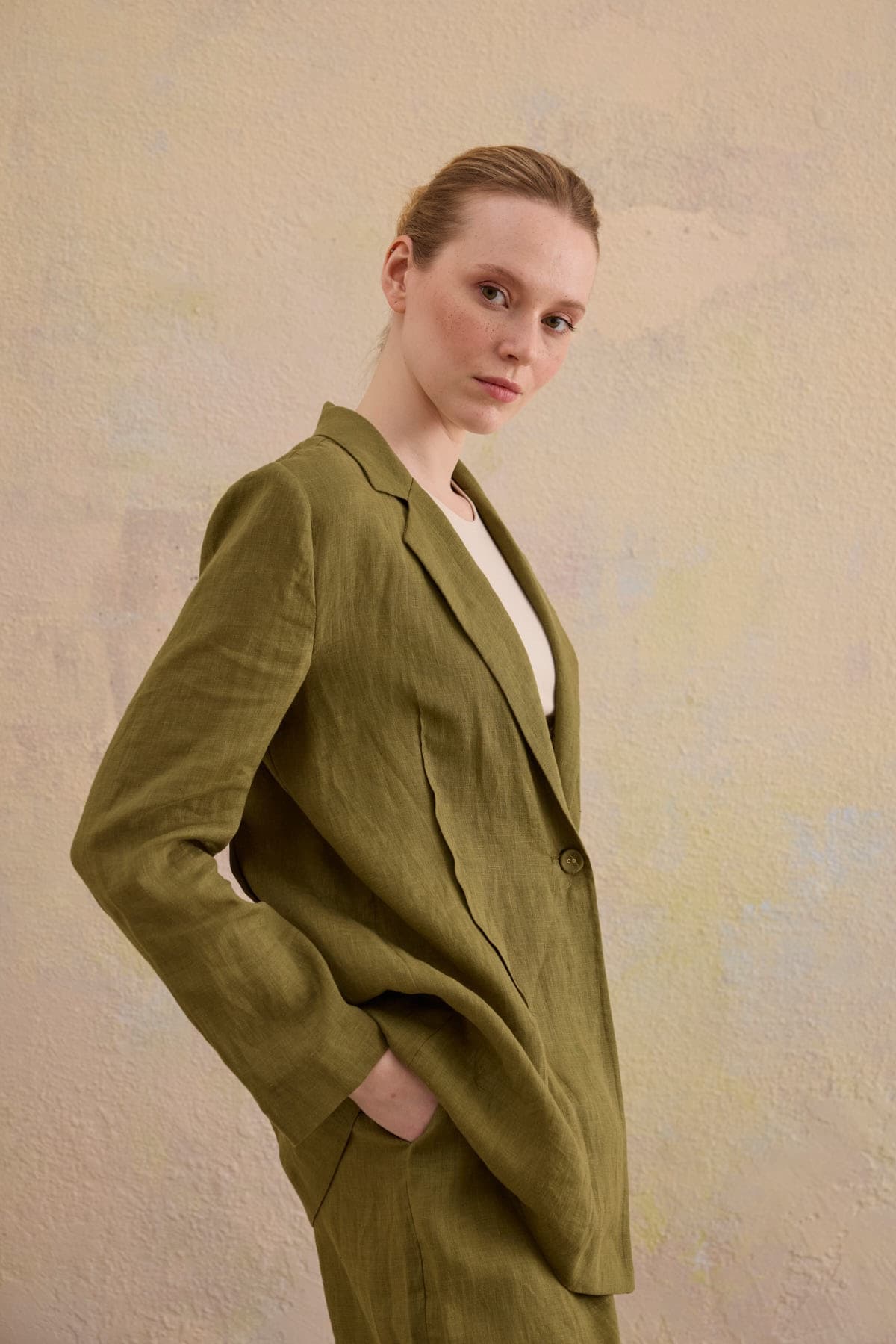ALBİ BLAZER KETEN CEKET 8