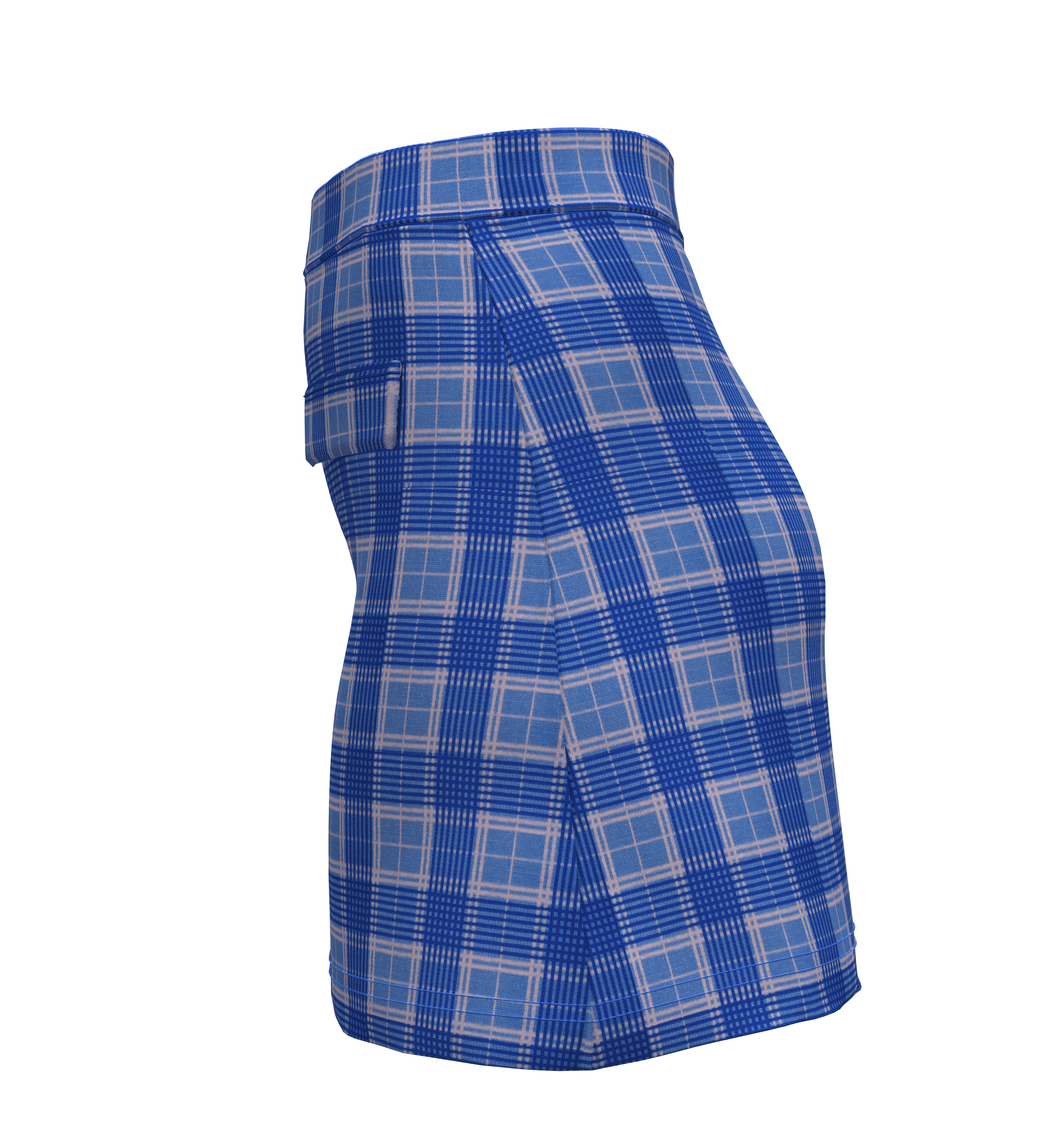 PLAID SKIRT 4