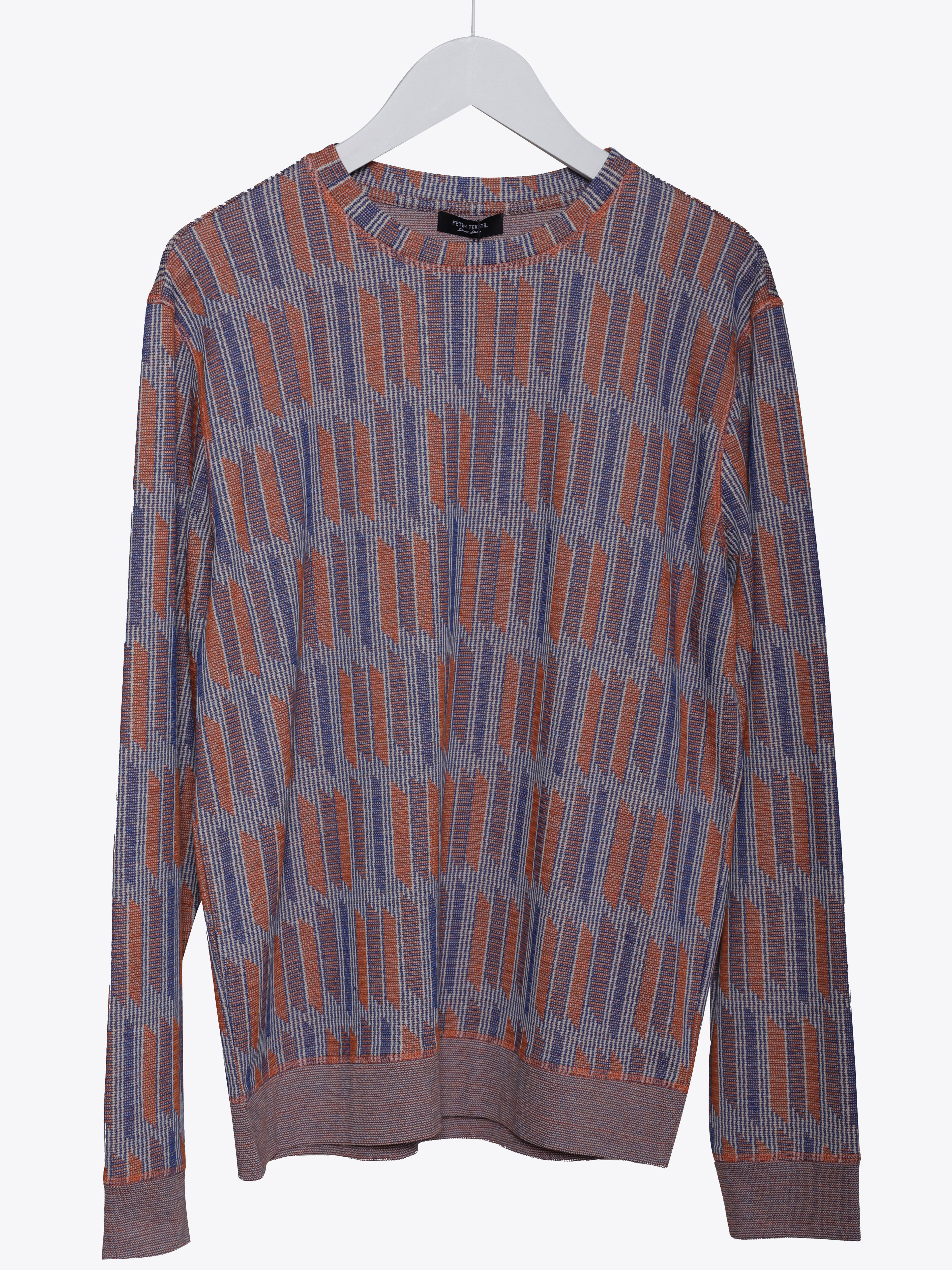 JACQUARD SWEATSHIRT