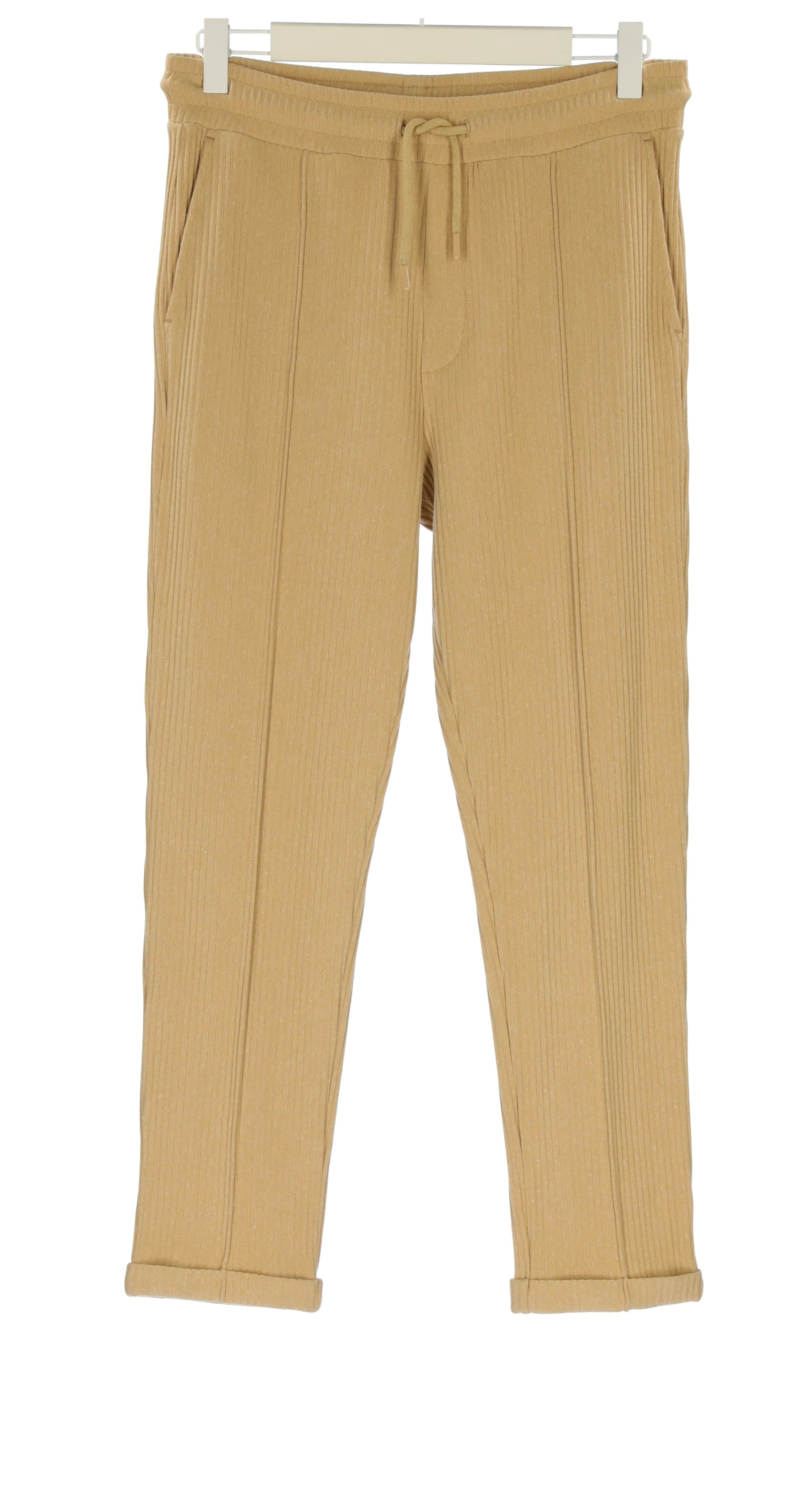 TEXTURED TROUSERS
