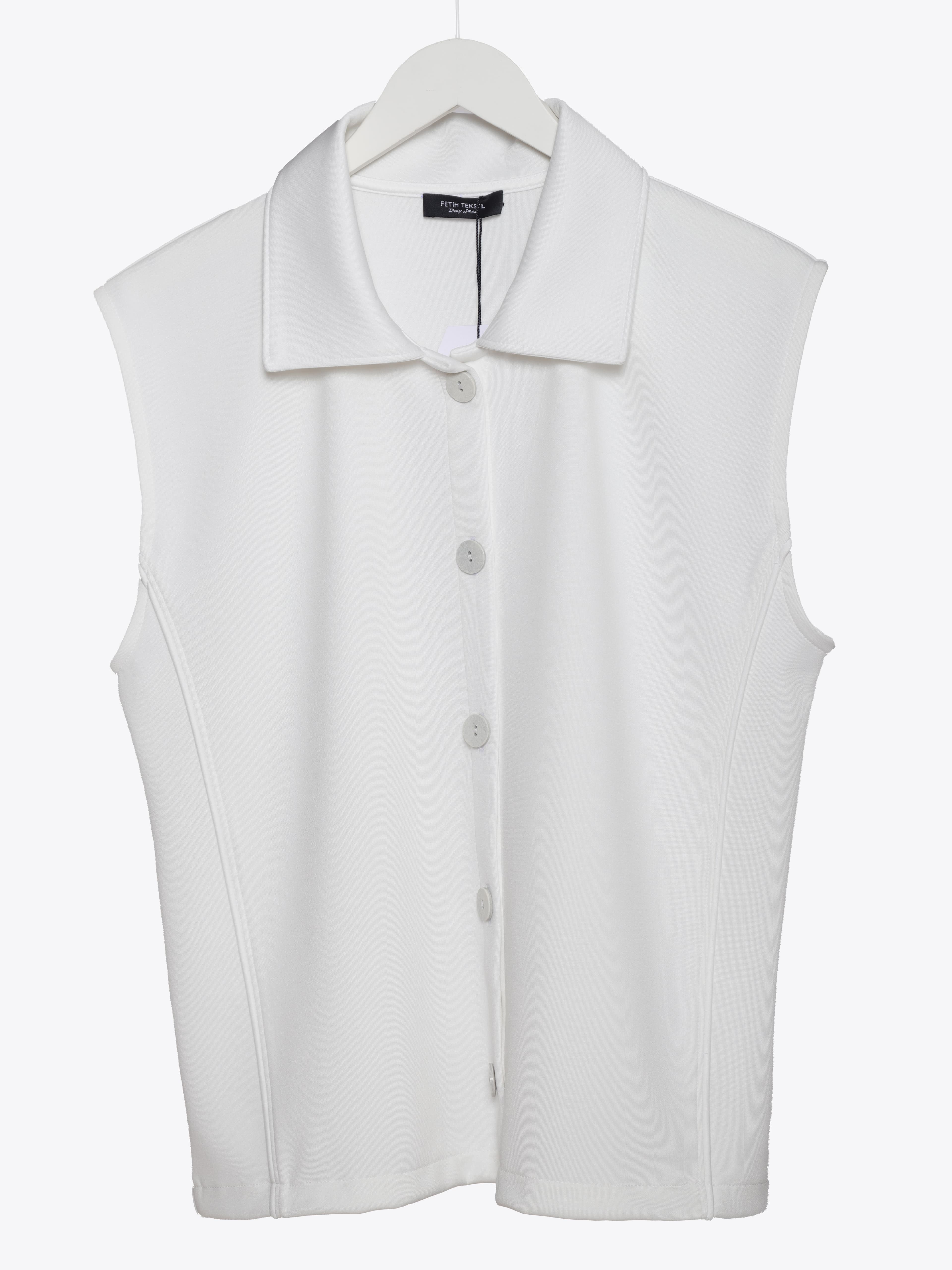 VEST · WHITE