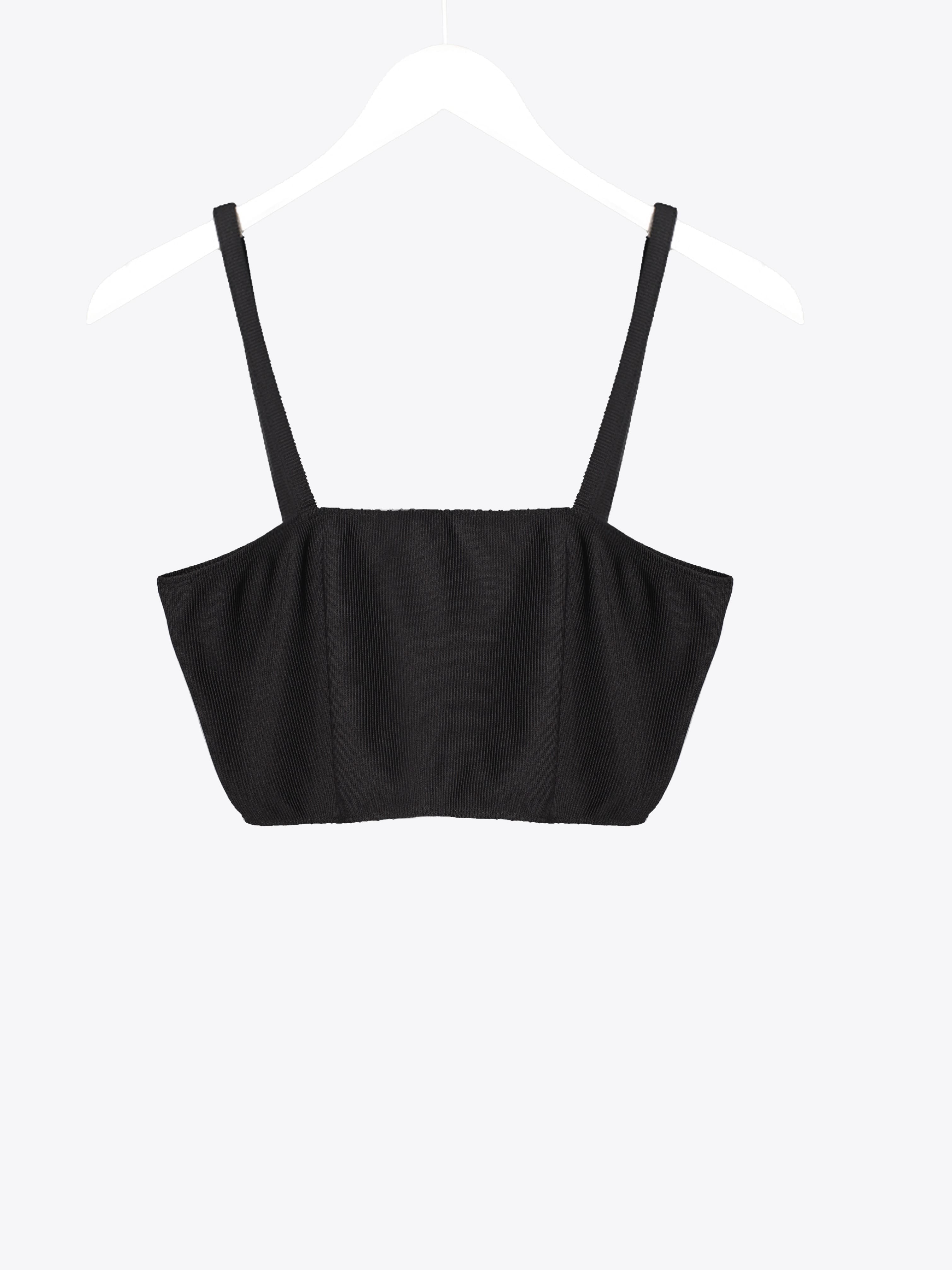 BLACK BRALET