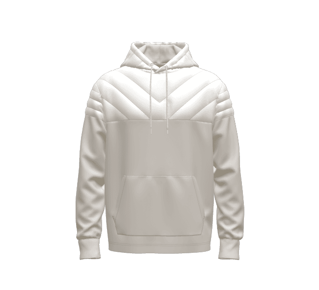 QUILTED SWEATSHIRT
