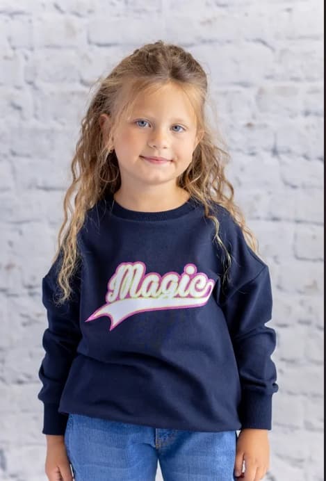 SİM BASKILI SWEATSHIRT