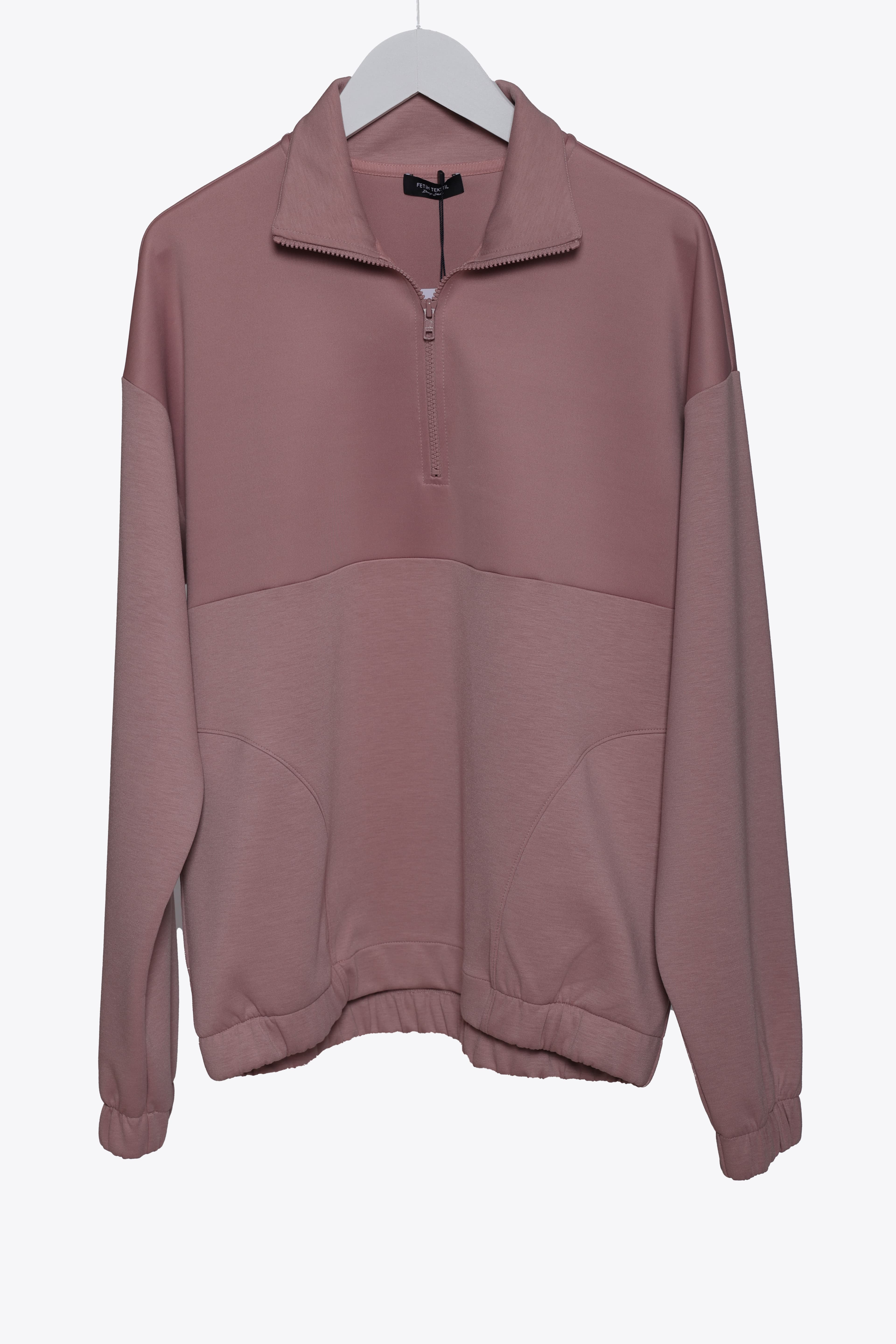 SWEATSHIRT WITH ZIP