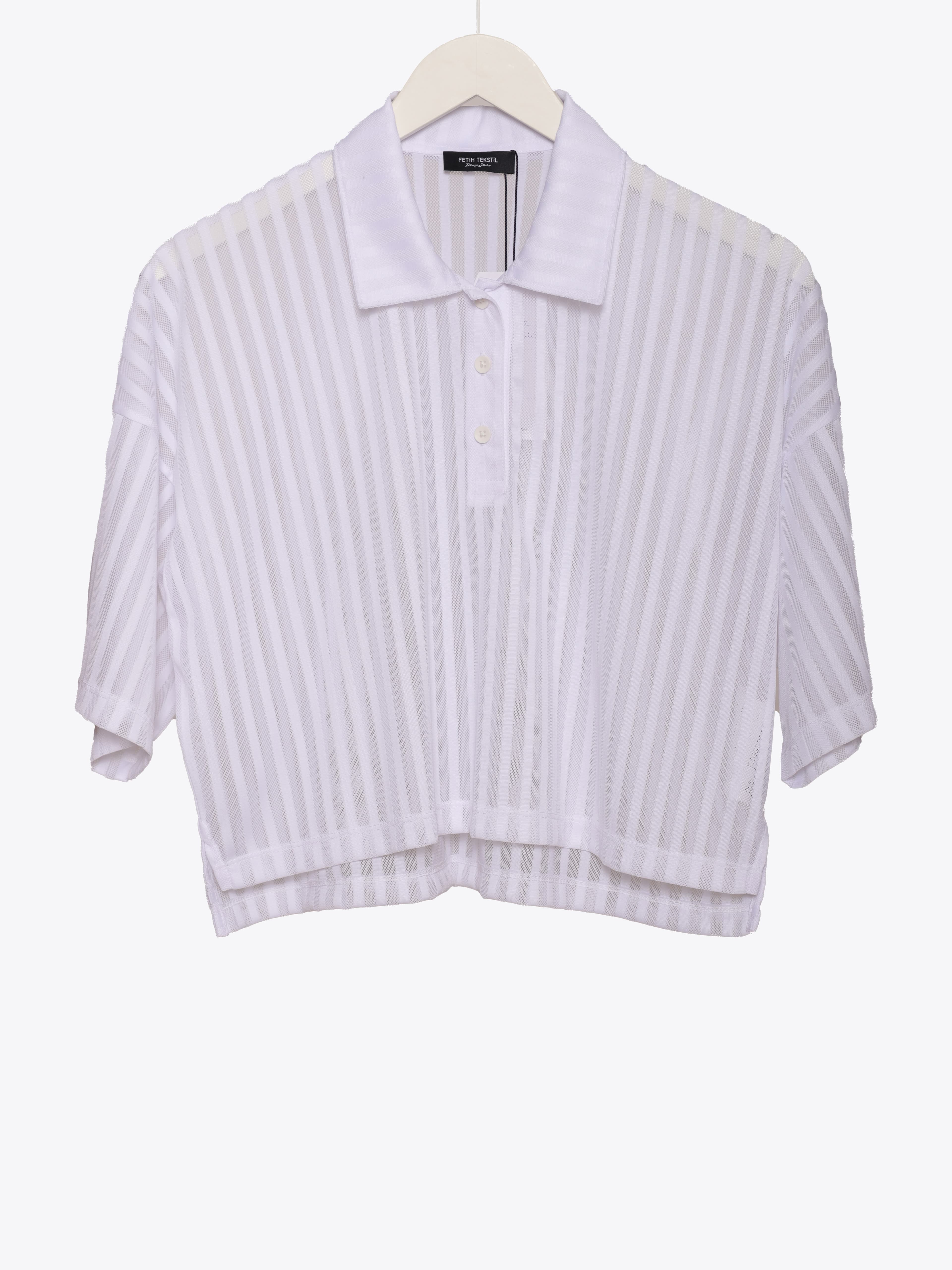 MESH POLO T-SHIRT