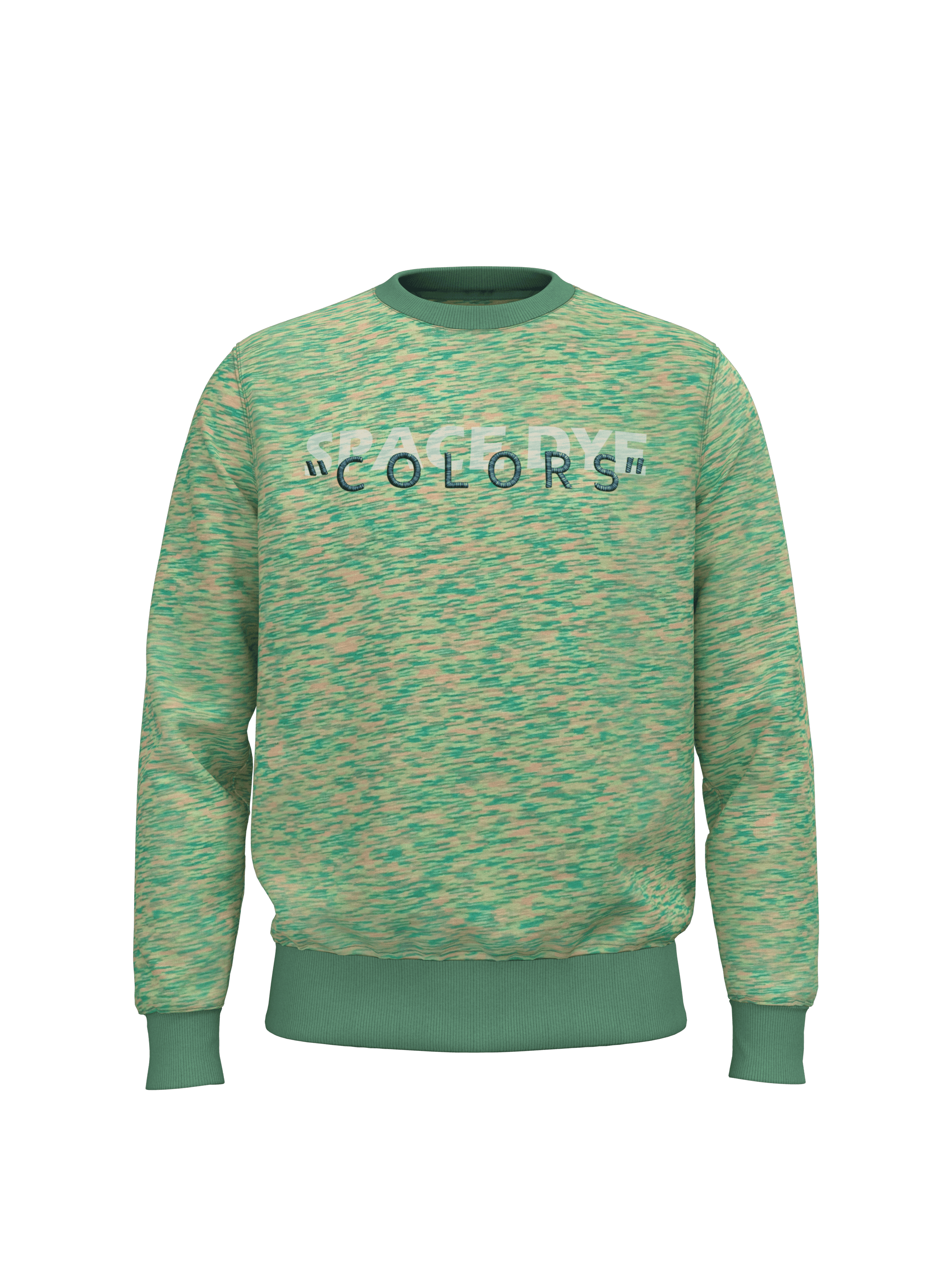 SWEAT WITH PRINT&EMBROIDERY 3