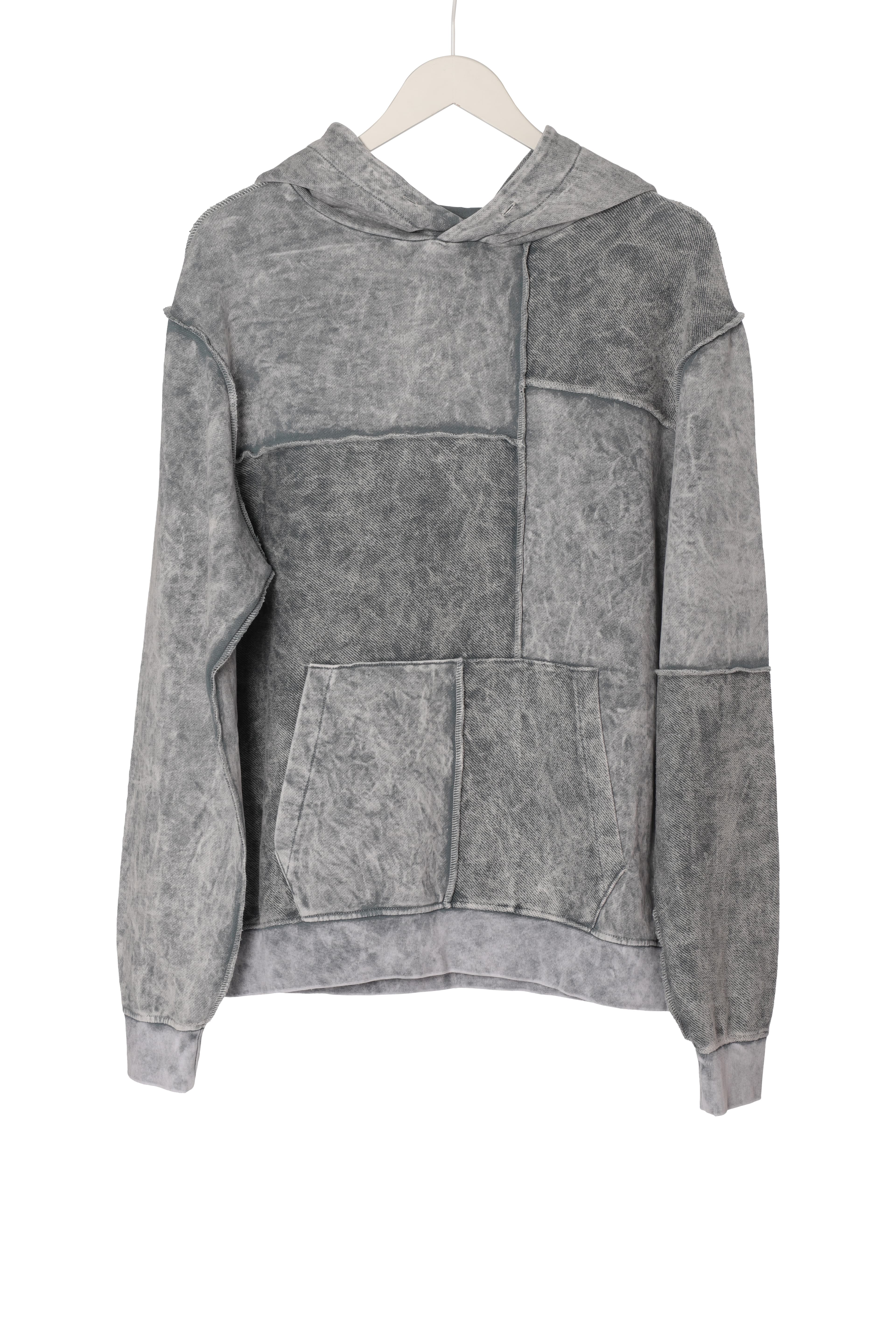 GARMENT DYE HOODED SWEATSHIRT