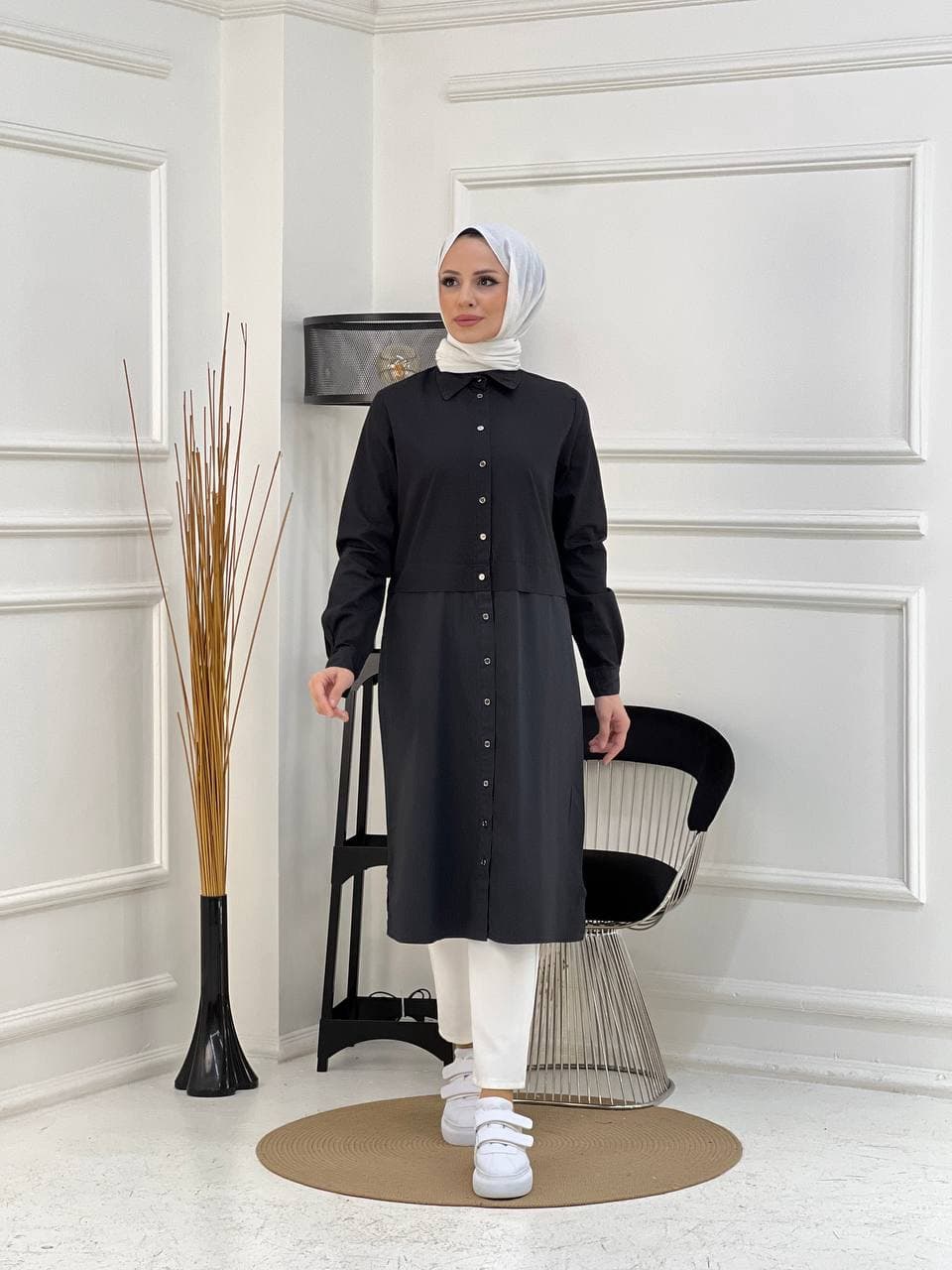 Baskı Detaylı Tunik 